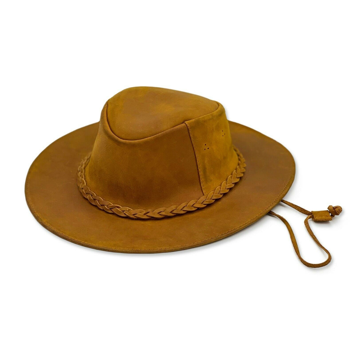 Handmade Genuine Leather Western Cowboy Hat - Clint Eastwood style - l by ECUALAMA