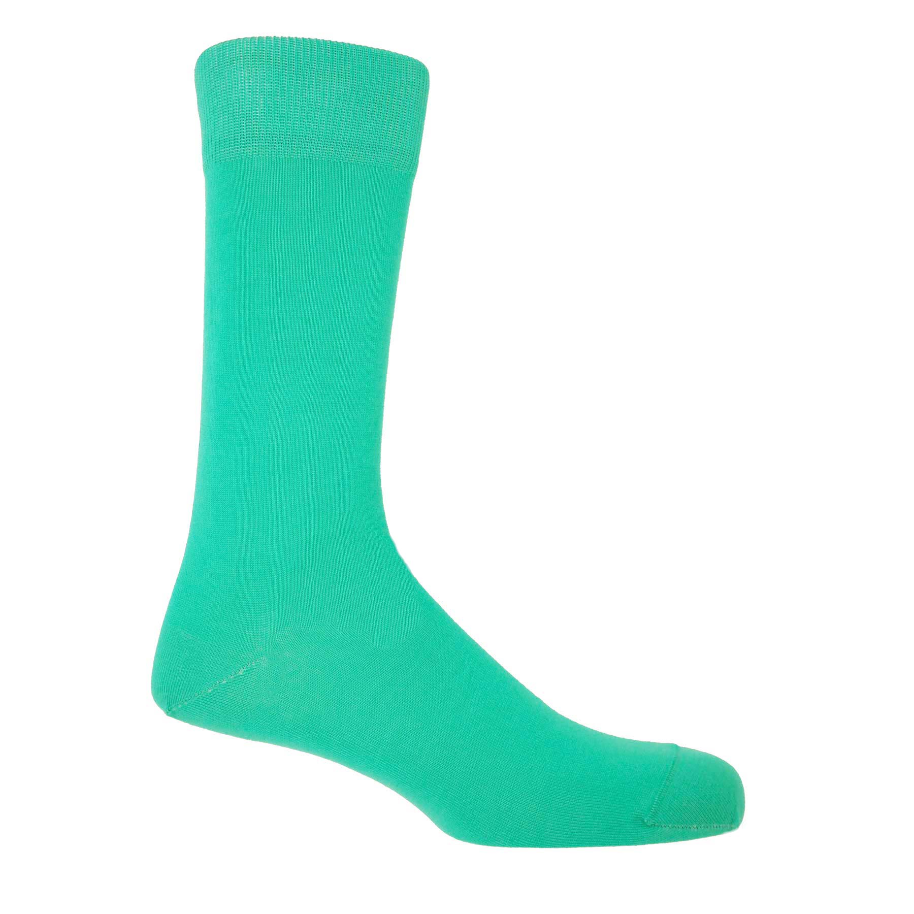 Classic Men's Socks - Turquoise by Peper Harow