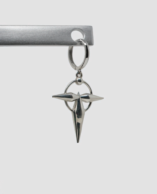 Logo Earring by ASATO