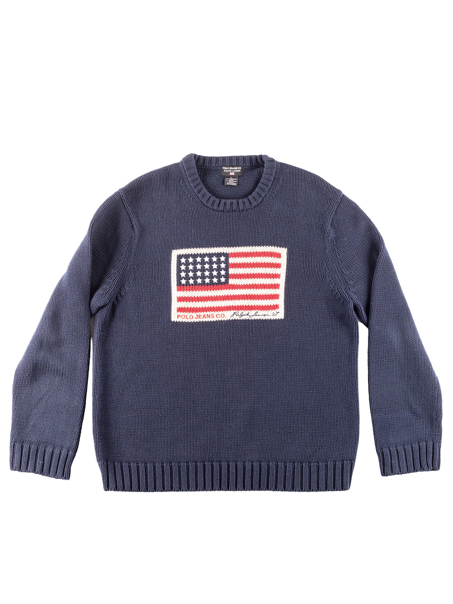 Vintage 90's Men Ralph Lauren Sweater in Blue by Northern Grip