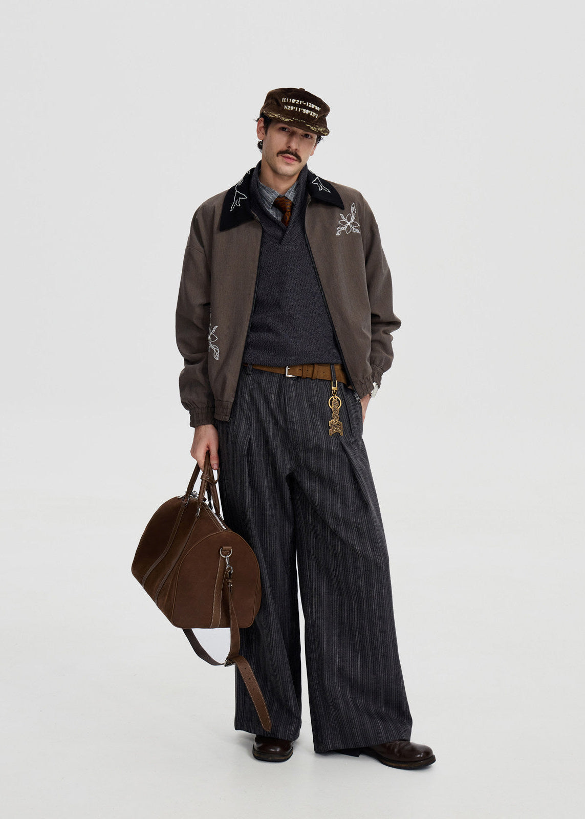 Script-X Bead Wool Jacket by OFFCULTURE