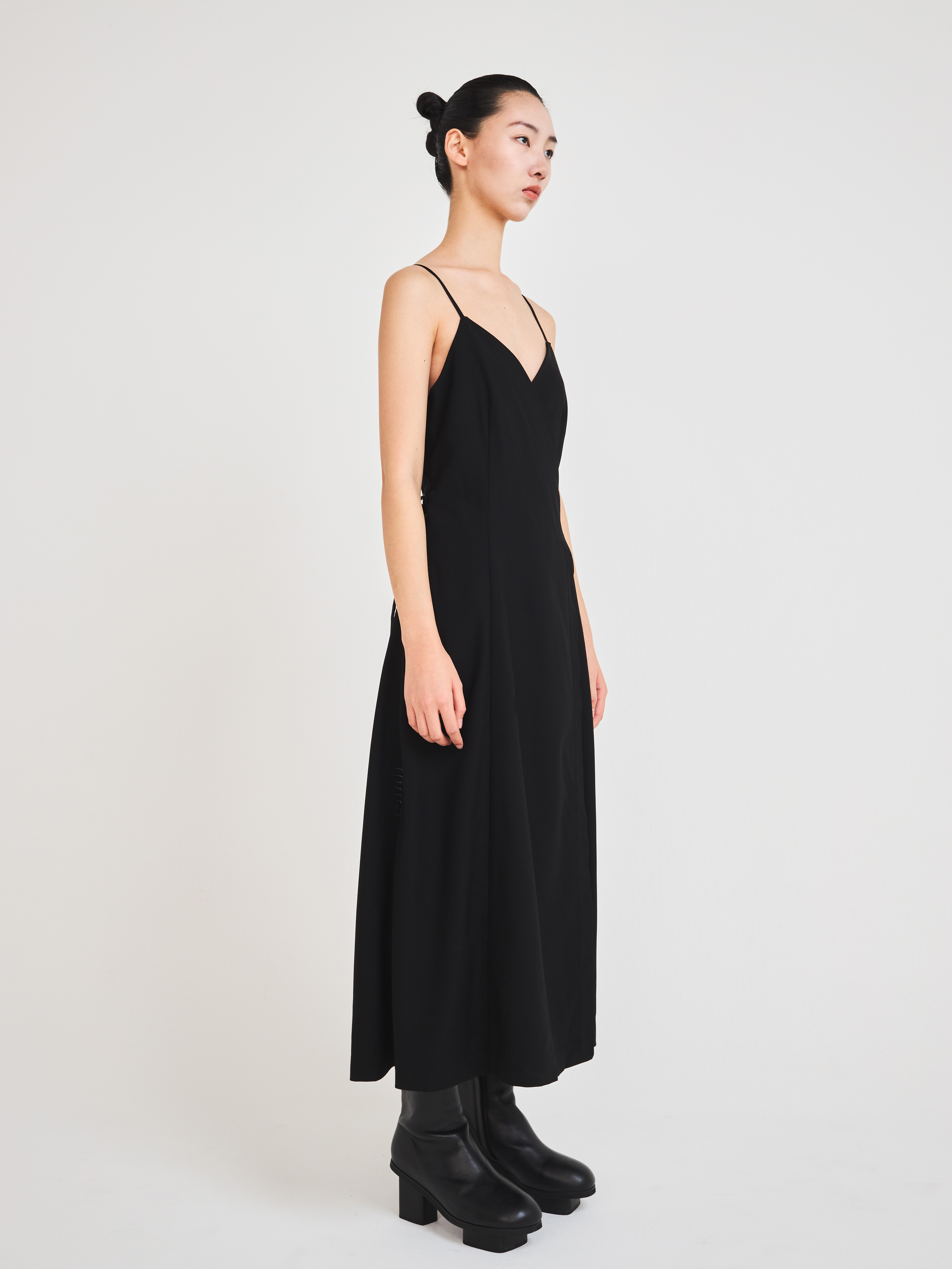 Embracing Wrap Long Cami Dress by ASATO