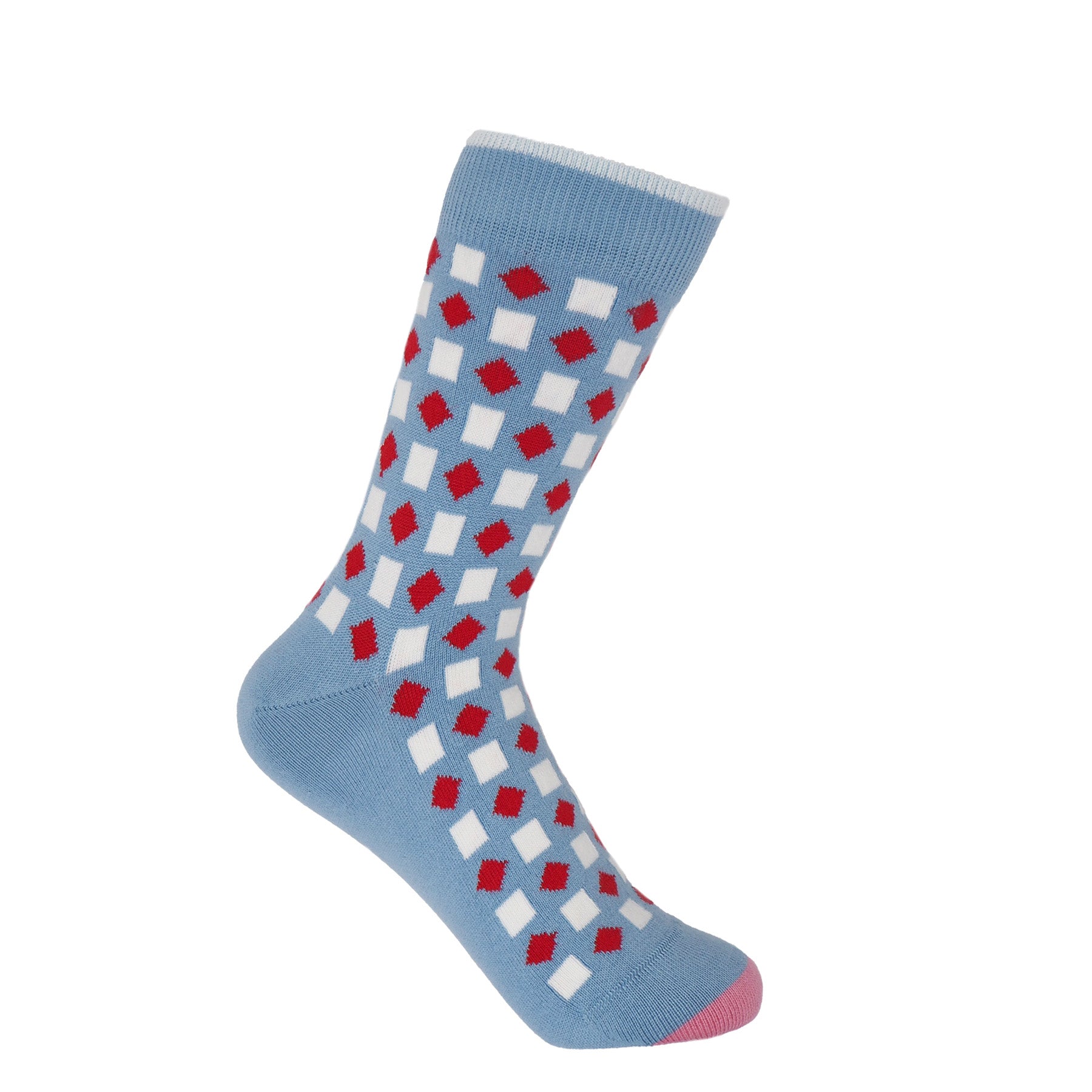 Diamonds Women's Socks - Blue by Peper Harow