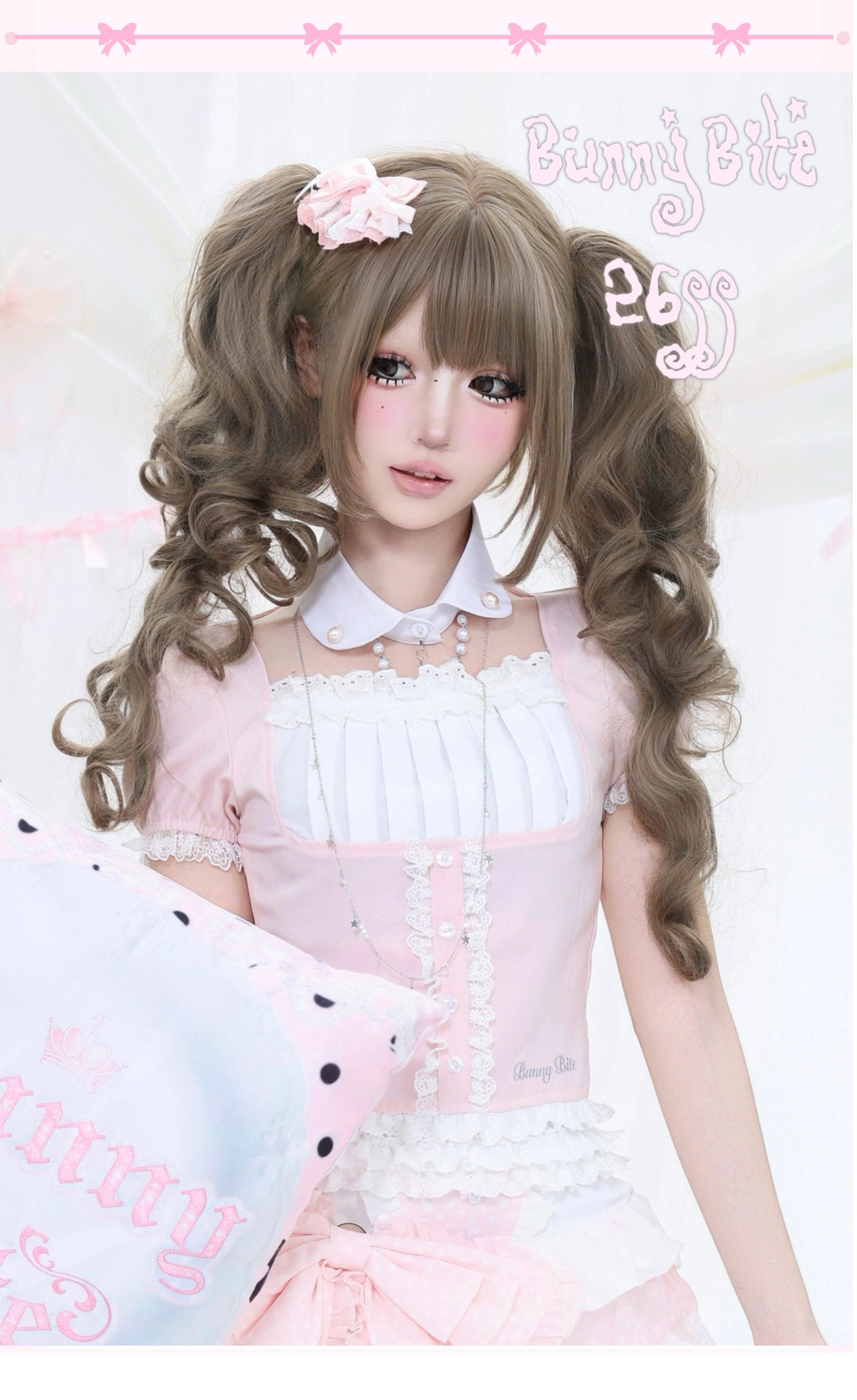 Hime Gyaru Lace Open-Back Top | Sweet Kawaii Japanese Fashion by Land Decora