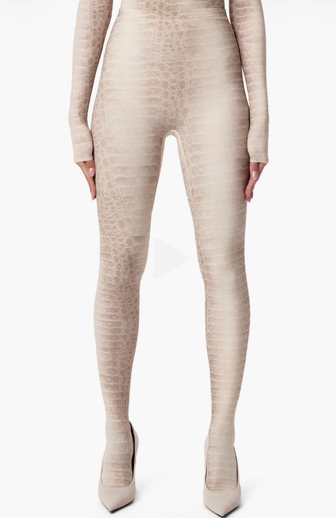 Naked Wardrobe Naked Animal Print Tights by Sierra Deene