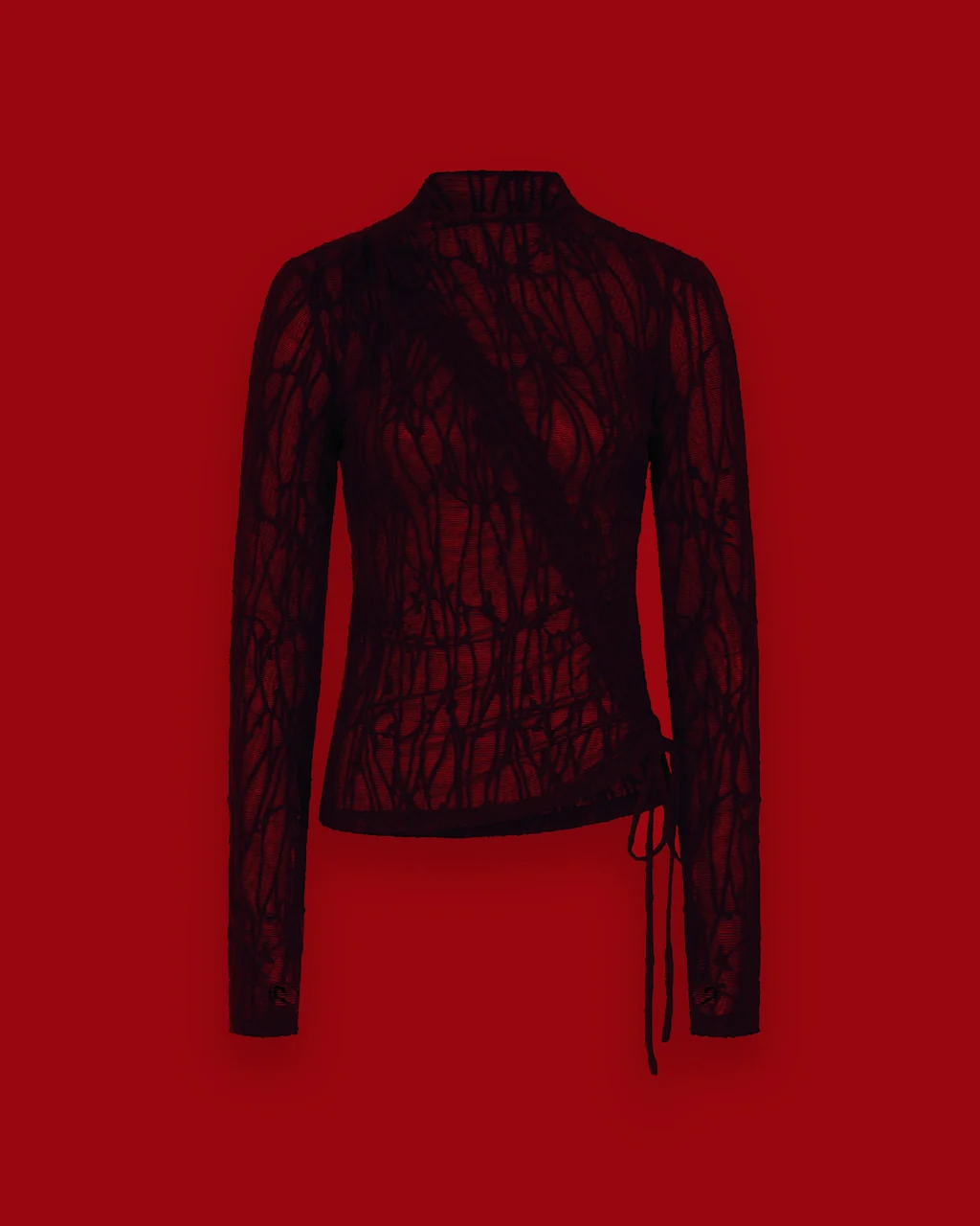 Ashline Top - Black by KATAKOMB