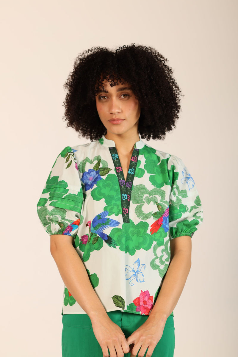 FOREST FLUTTER RAYA TOP by Maude Vivante
