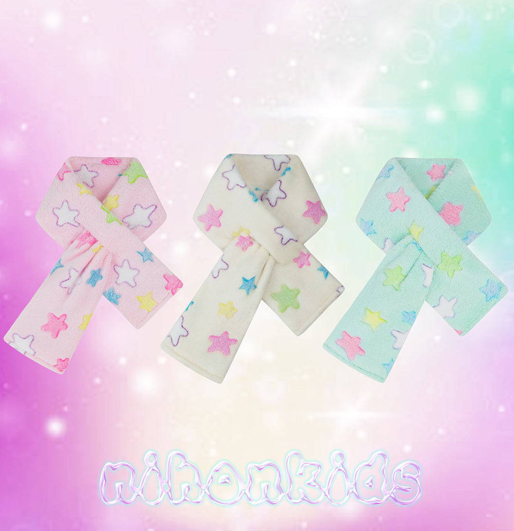 Decora Kei Starry Y2K Scarf - NIHON KIDS by Land Decora