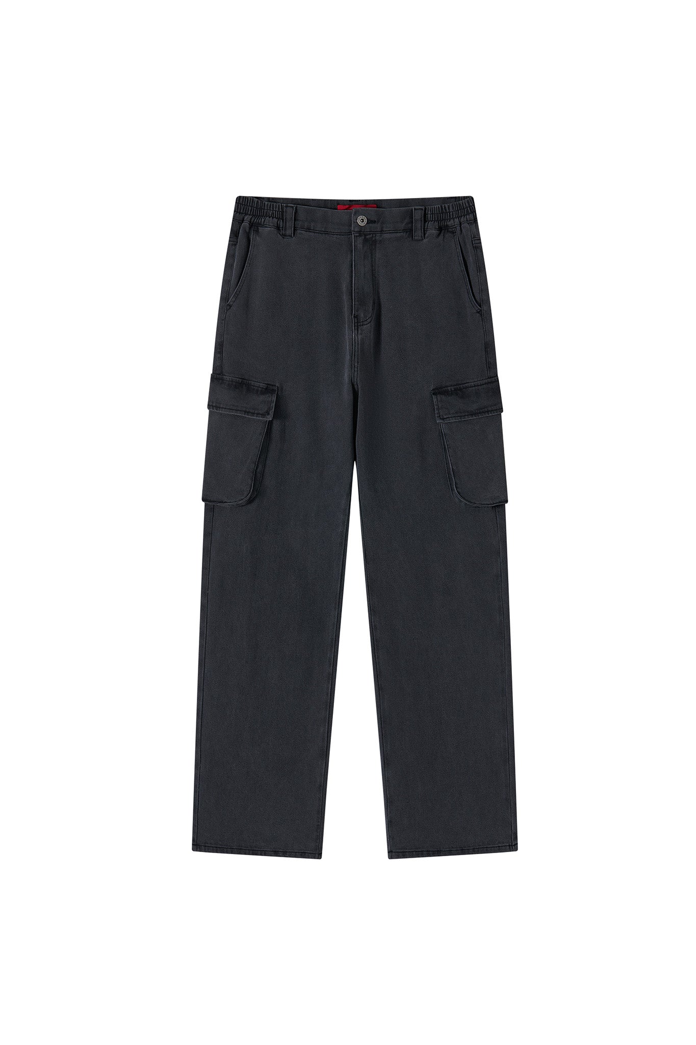 LOOSE STRAIGHT DENIM PANTS DARK BLUE by Acupuncture1993