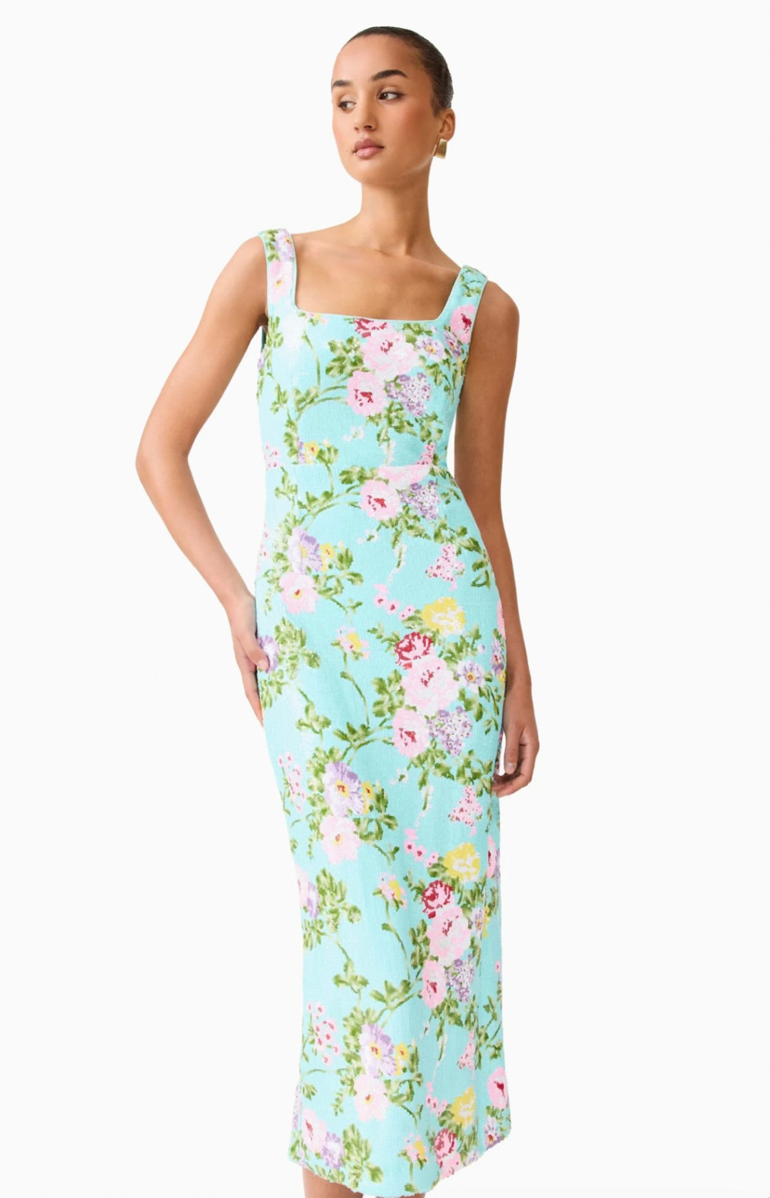 Elliatt Emmeline Sequin Midi Dress by Sierra Deene