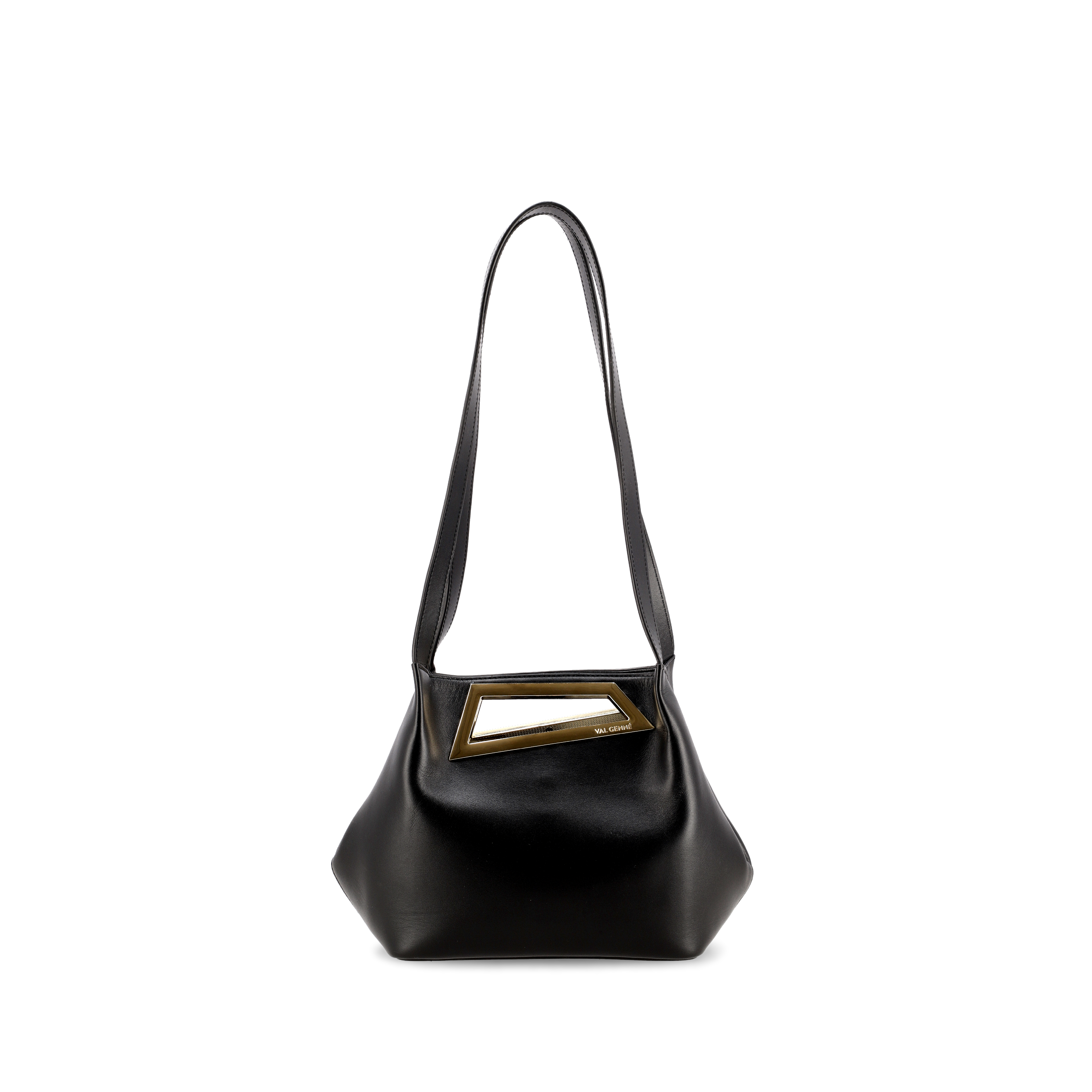 Shape-Shifting Leather Bag – Shoulder & Handheld by Val Genné