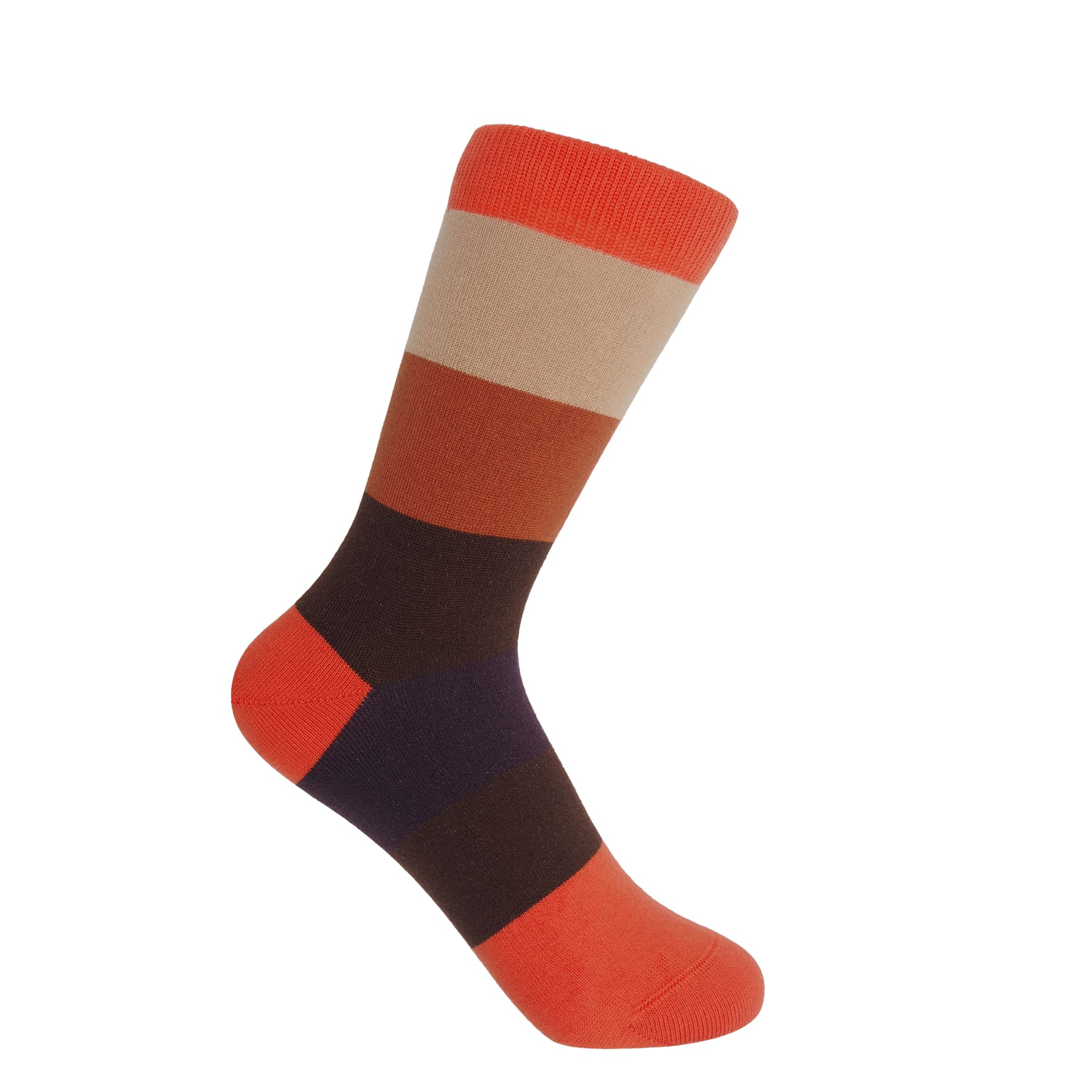 Block Stripe Women's Socks - Autumn by Peper Harow