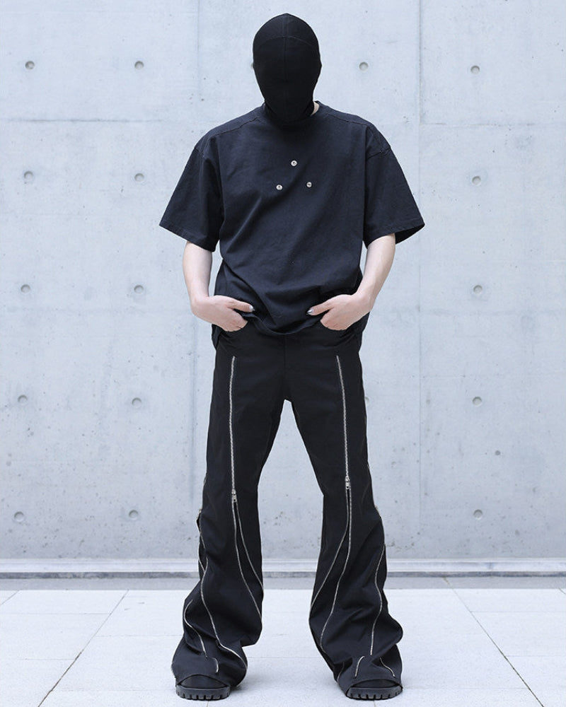 Cross Cut Heavy Cotton Tee by OFFCULTURE