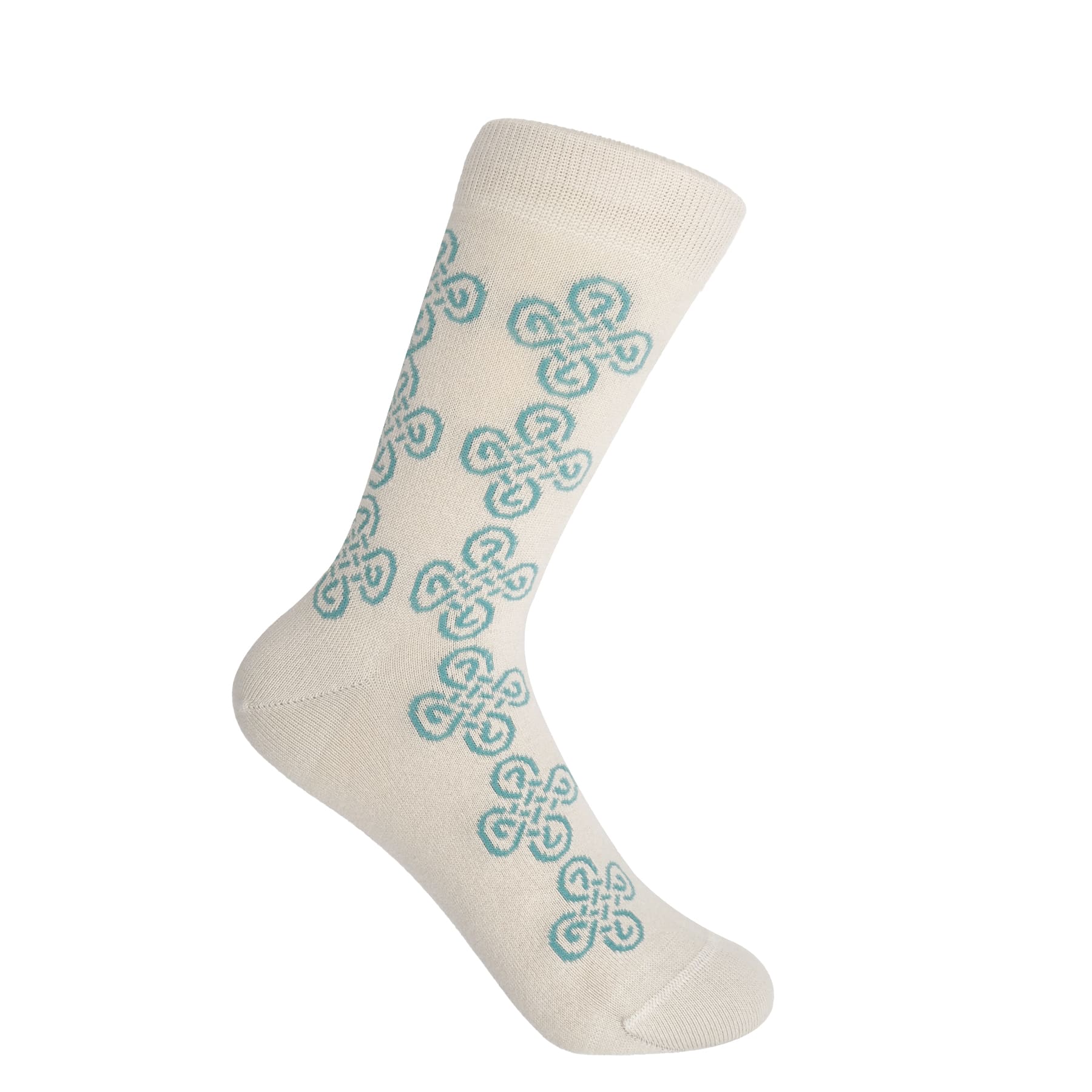 Knot Women's Socks - Beige by Peper Harow