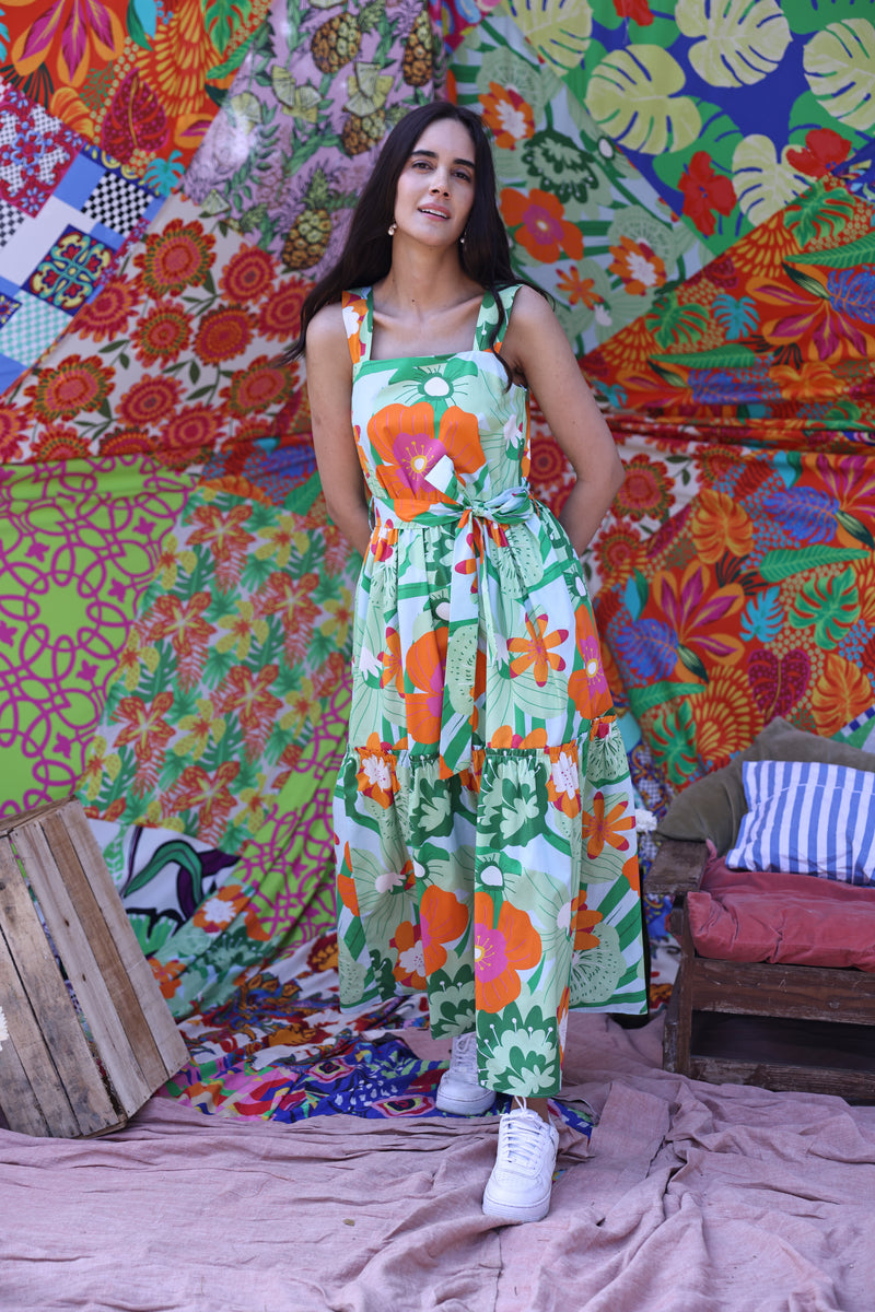 FLORAL POPS ANDI Dress by Maude Vivante
