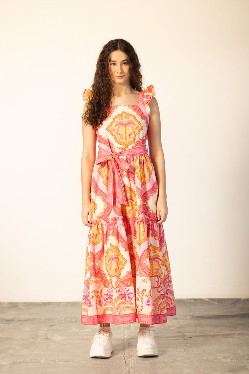 PALM MIRAGE ELSIE DRESS by Maude Vivante