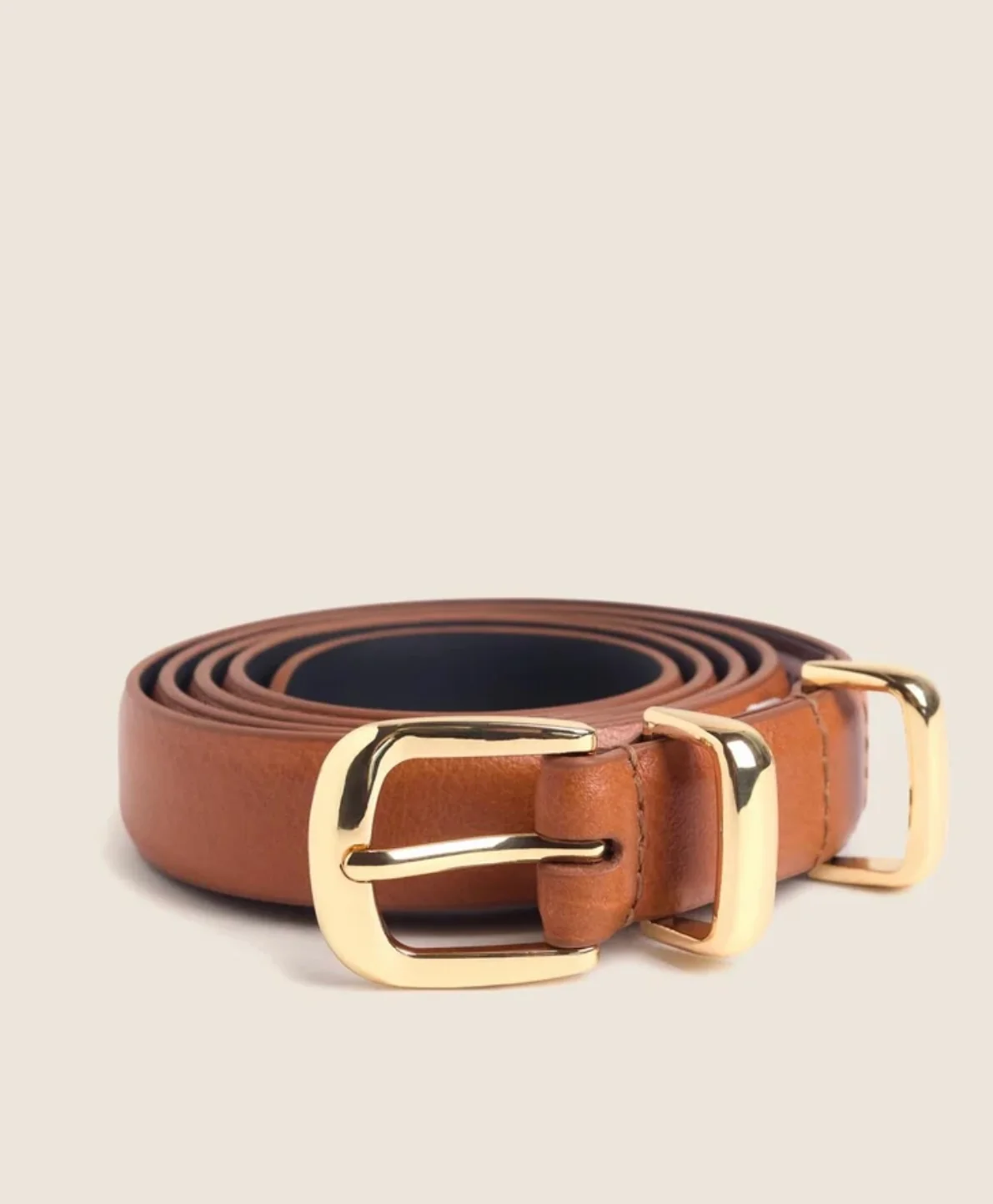 Favorite Daughter The Skinny Jordan Belt in Camel by Sierra Deene