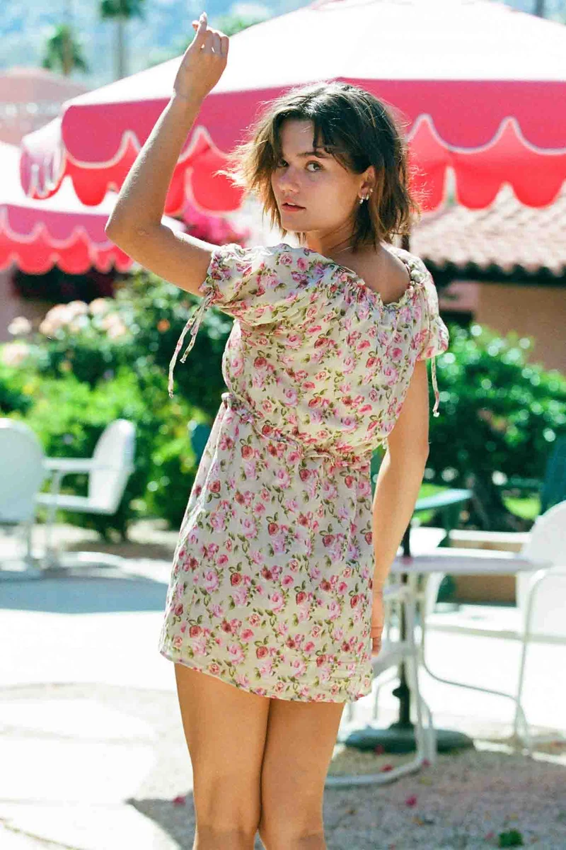 Daffodil Dress  - Pink Floral by Merritt Charles