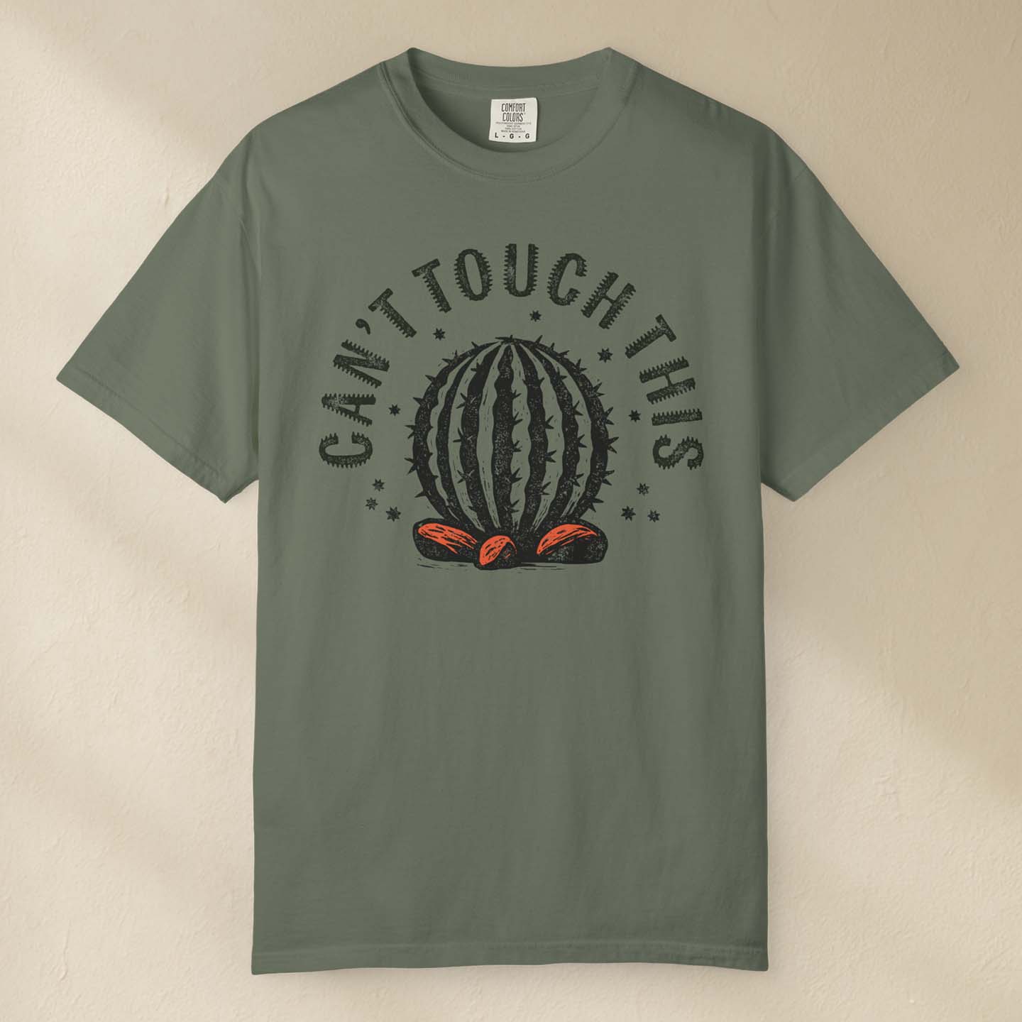 Can't Touch This Retro Cactus T-Shirt by DILLO Outfitters