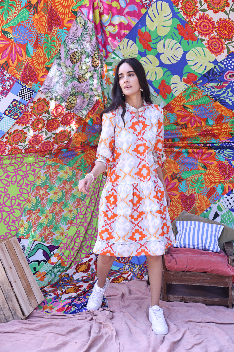 FOLKLORE SASHA Dress by Maude Vivante