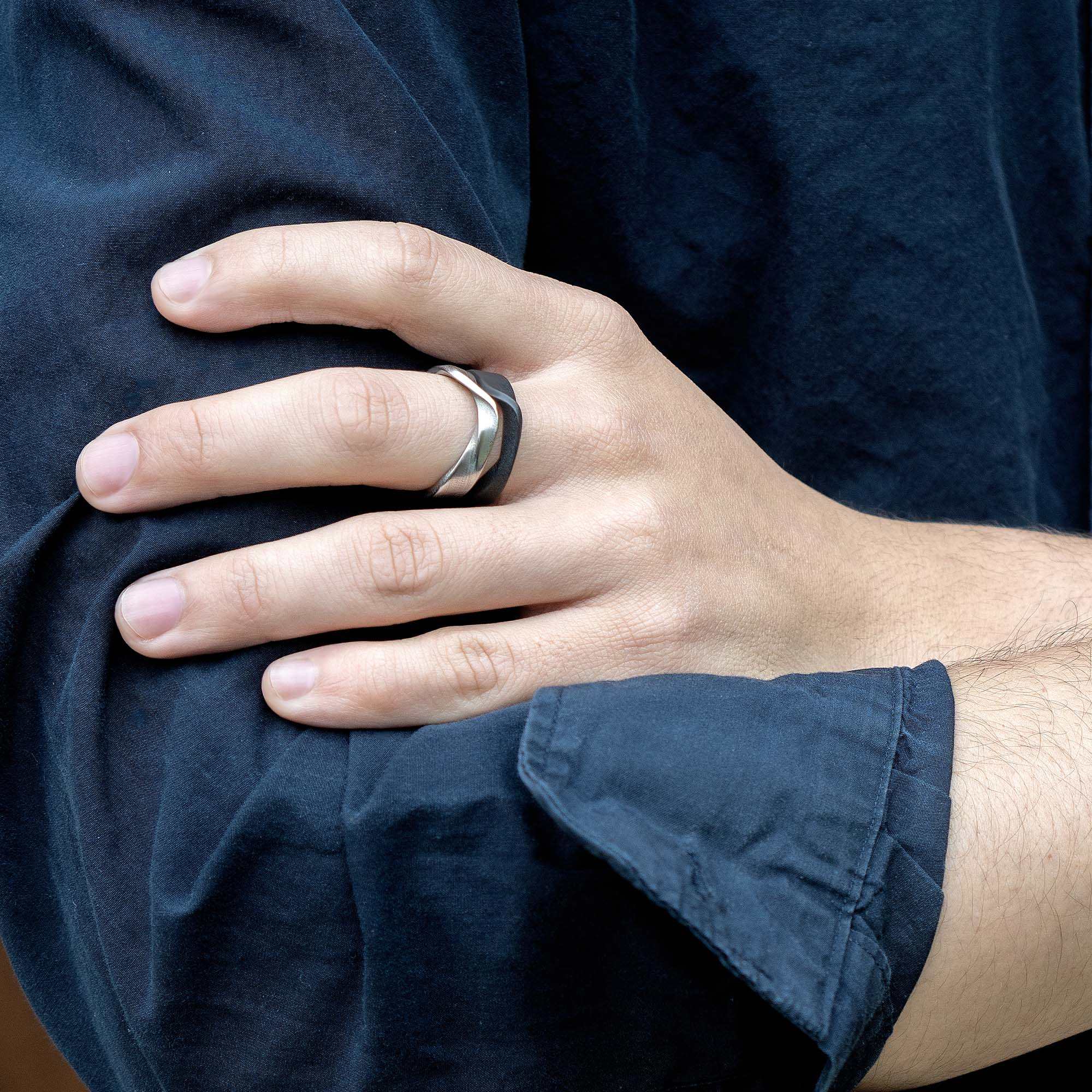 Amos Stainless Steel Ring ─ Bold by OFFCULTURE