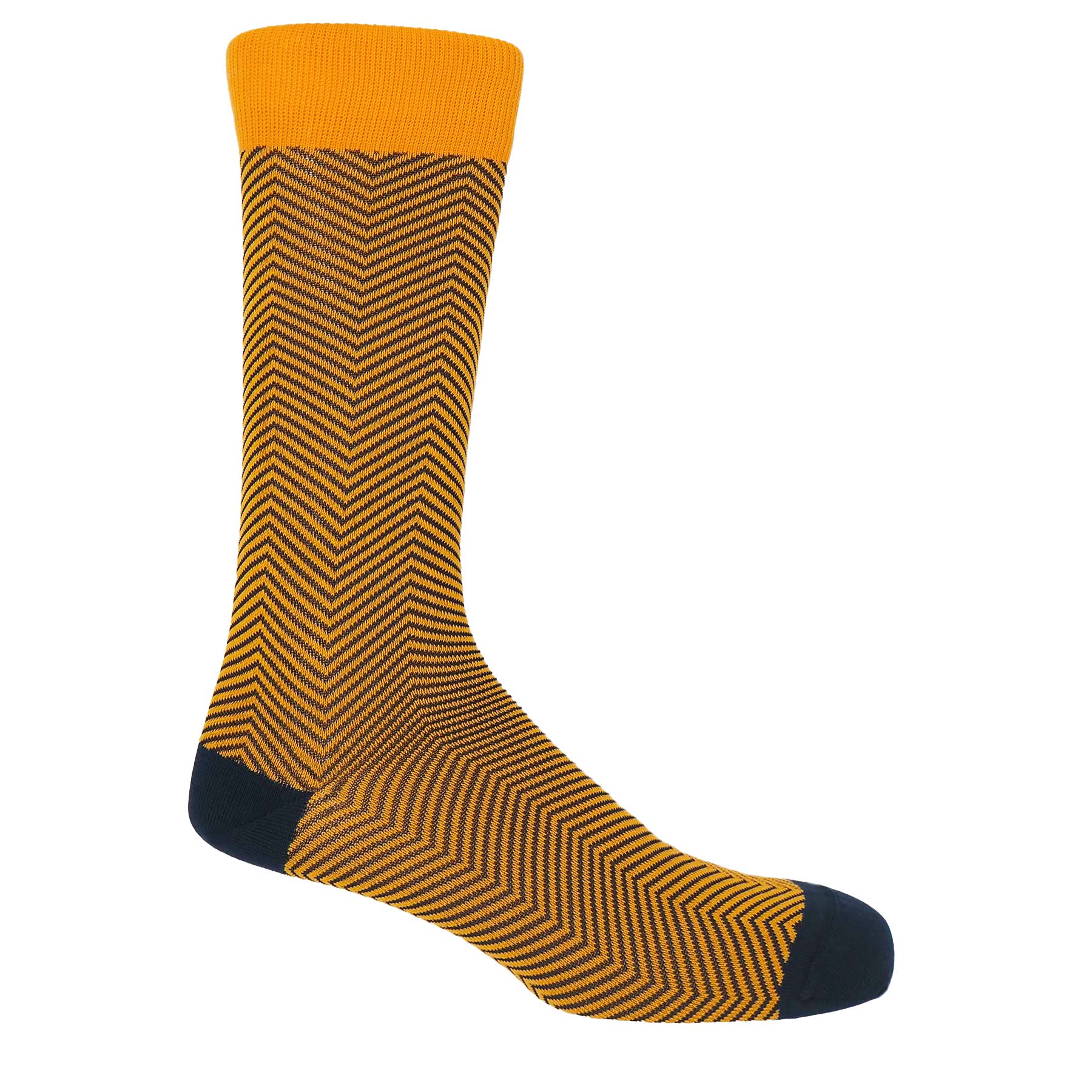 Lux Taylor Men's Socks - Yellow by Peper Harow