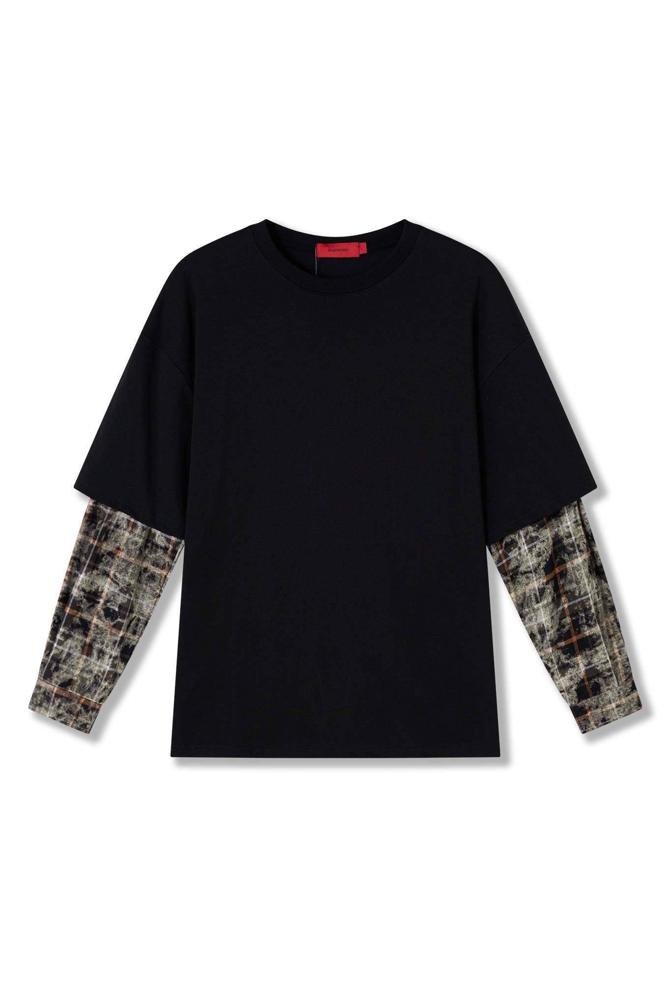 ACID LONG SLEEVE WASHED BLACK by Acupuncture1993