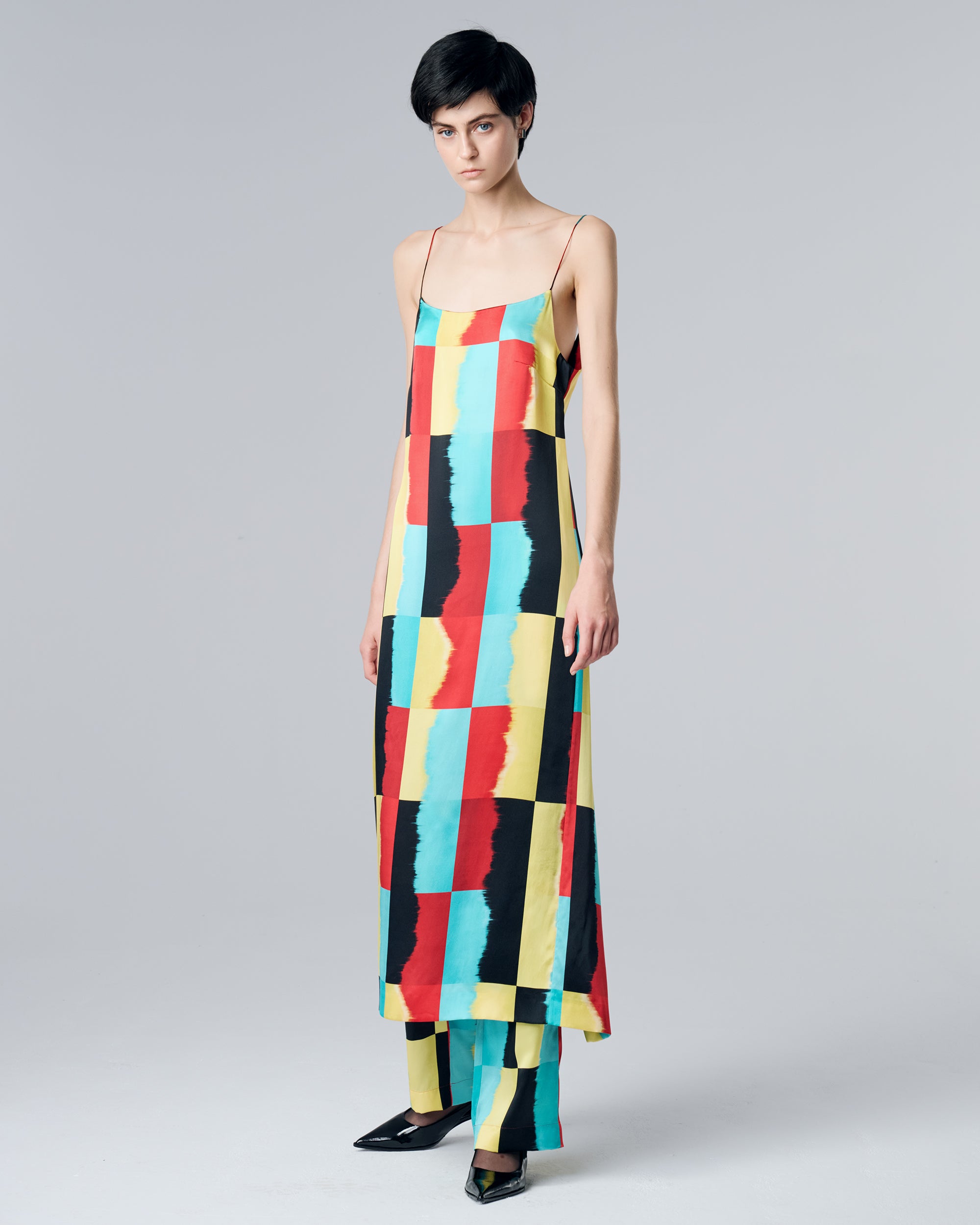 Leila silk dress by Further Review