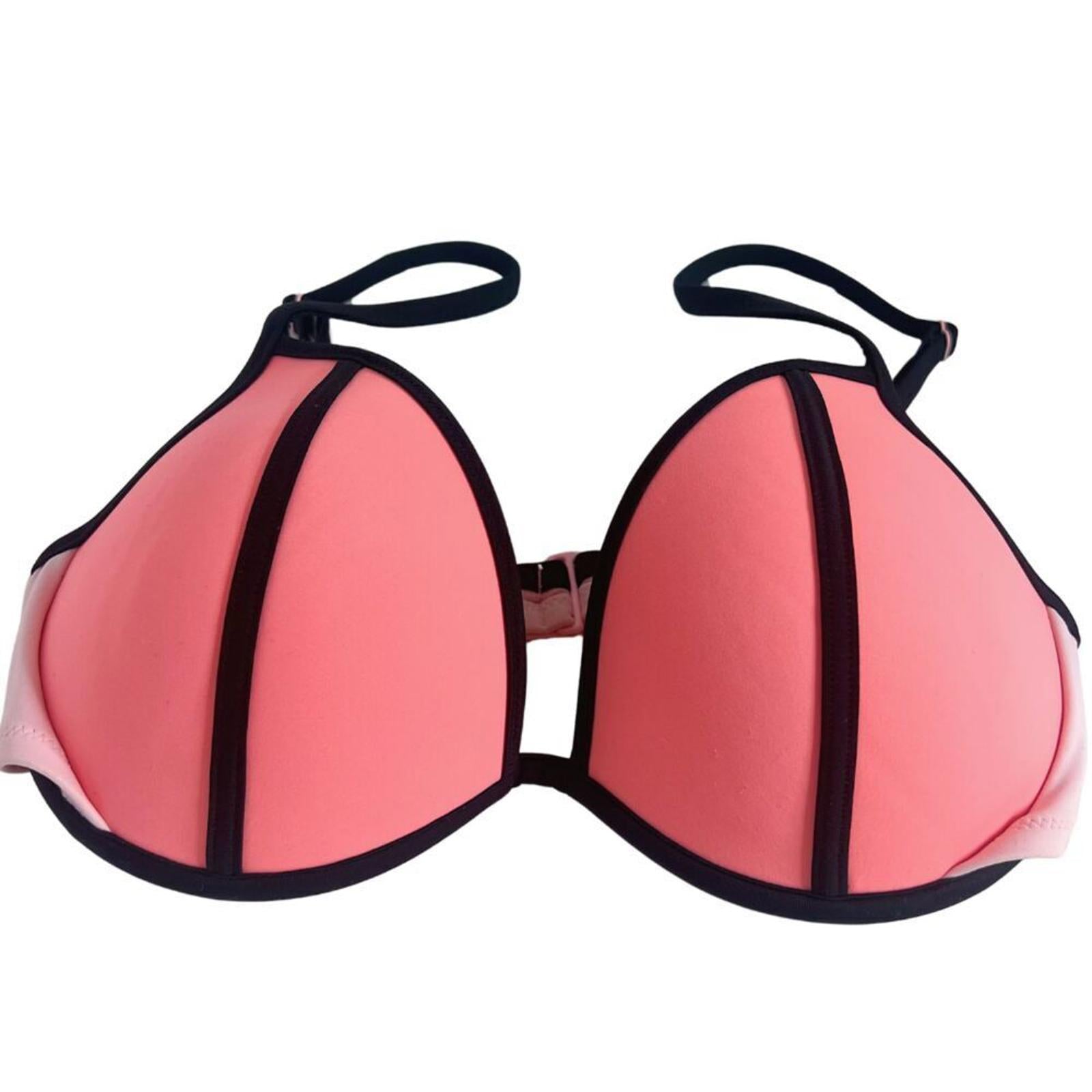 Victoria's Secret the Fabulous Pink Geometric Push Up Bikini Top Size by Hot Girl Secondhand