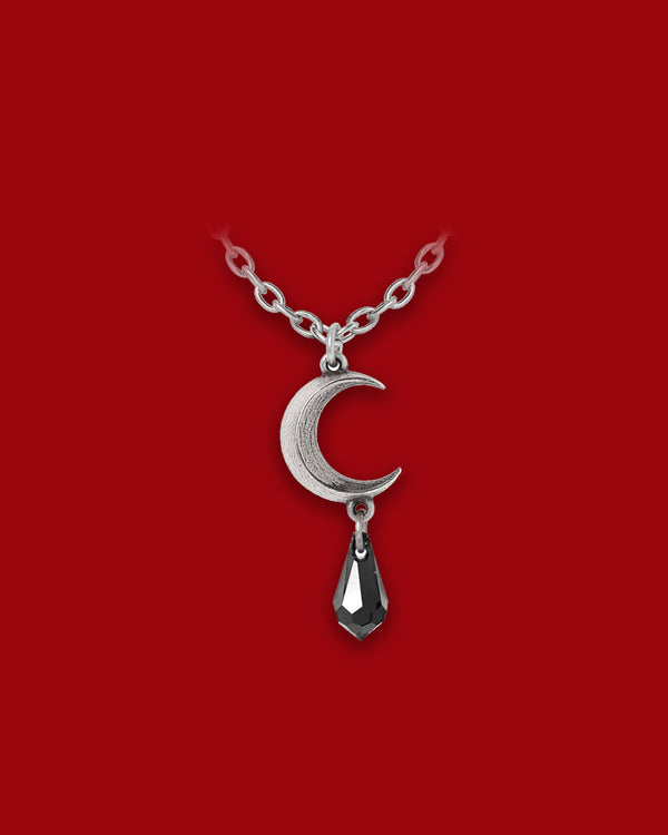 Tears of the Moon Black Pendant by KATAKOMB
