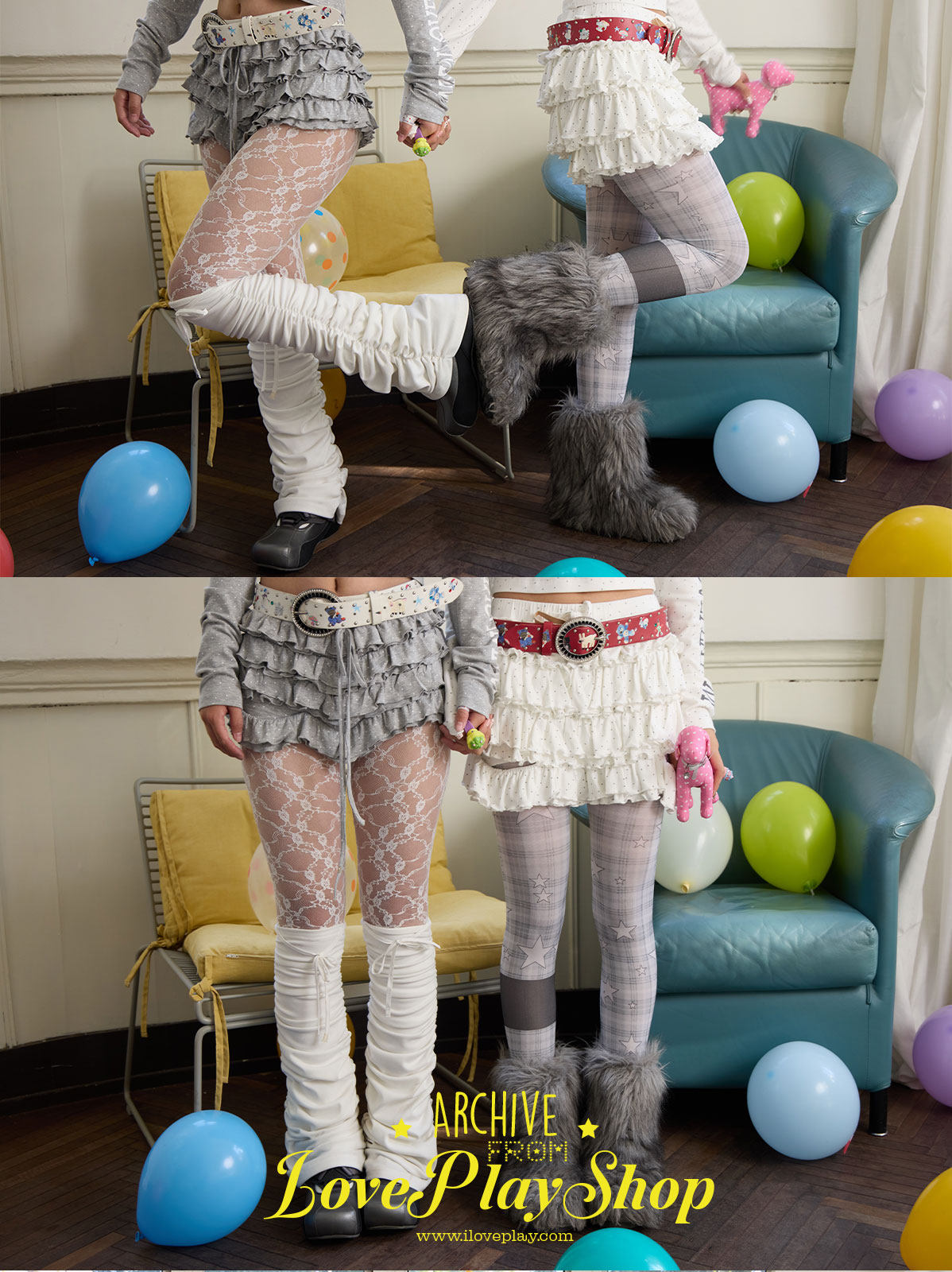 Y2K Star Print Cake Skort – loveplay by Land Decora