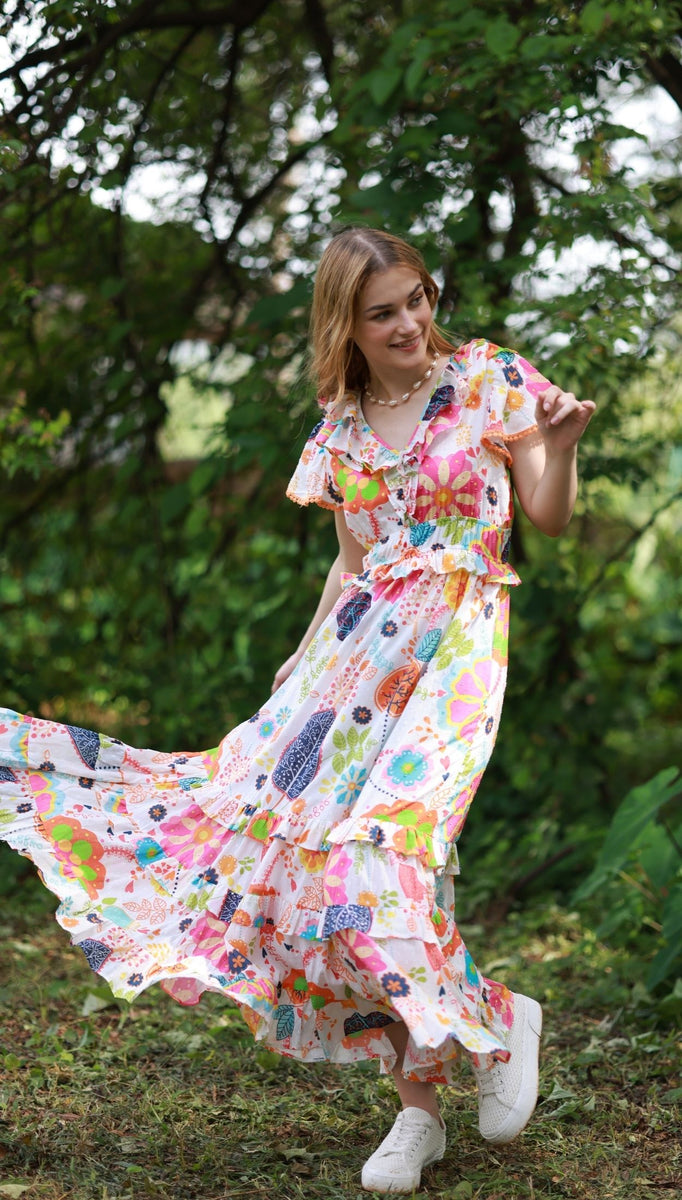 SUMMER GARDEN ANA Dress by Maude Vivante