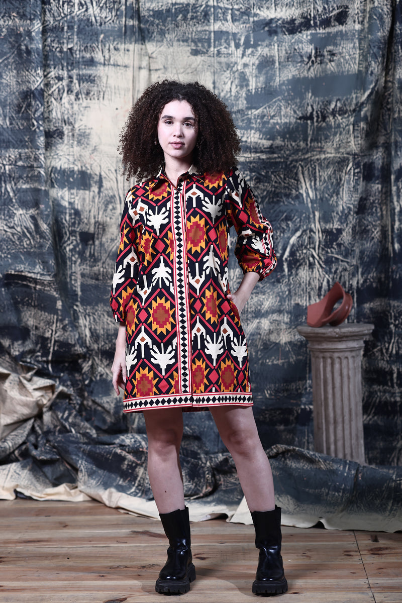 AZTEC AVA DRESS by Maude Vivante