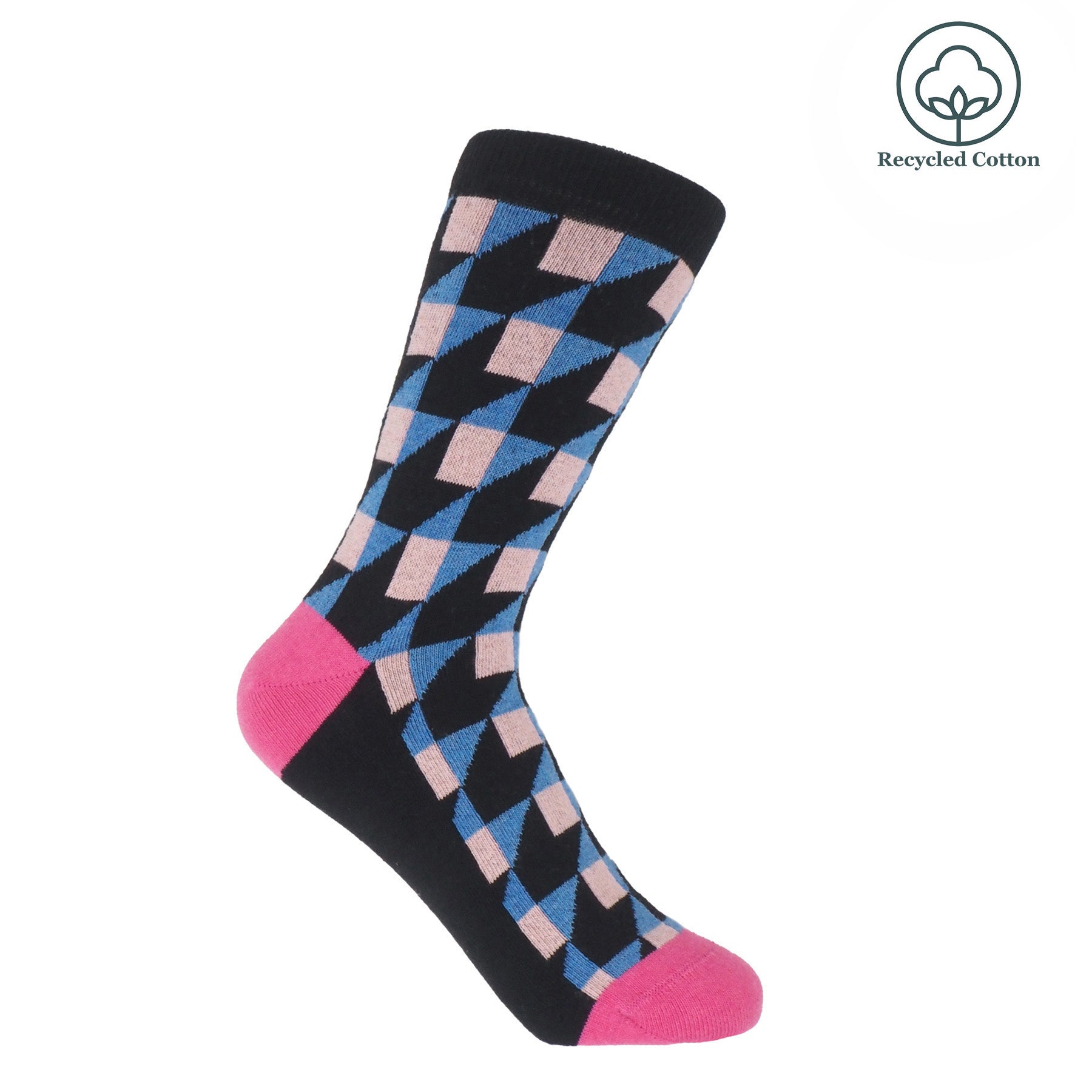 Dimensional Women's Socks - Black by Peper Harow