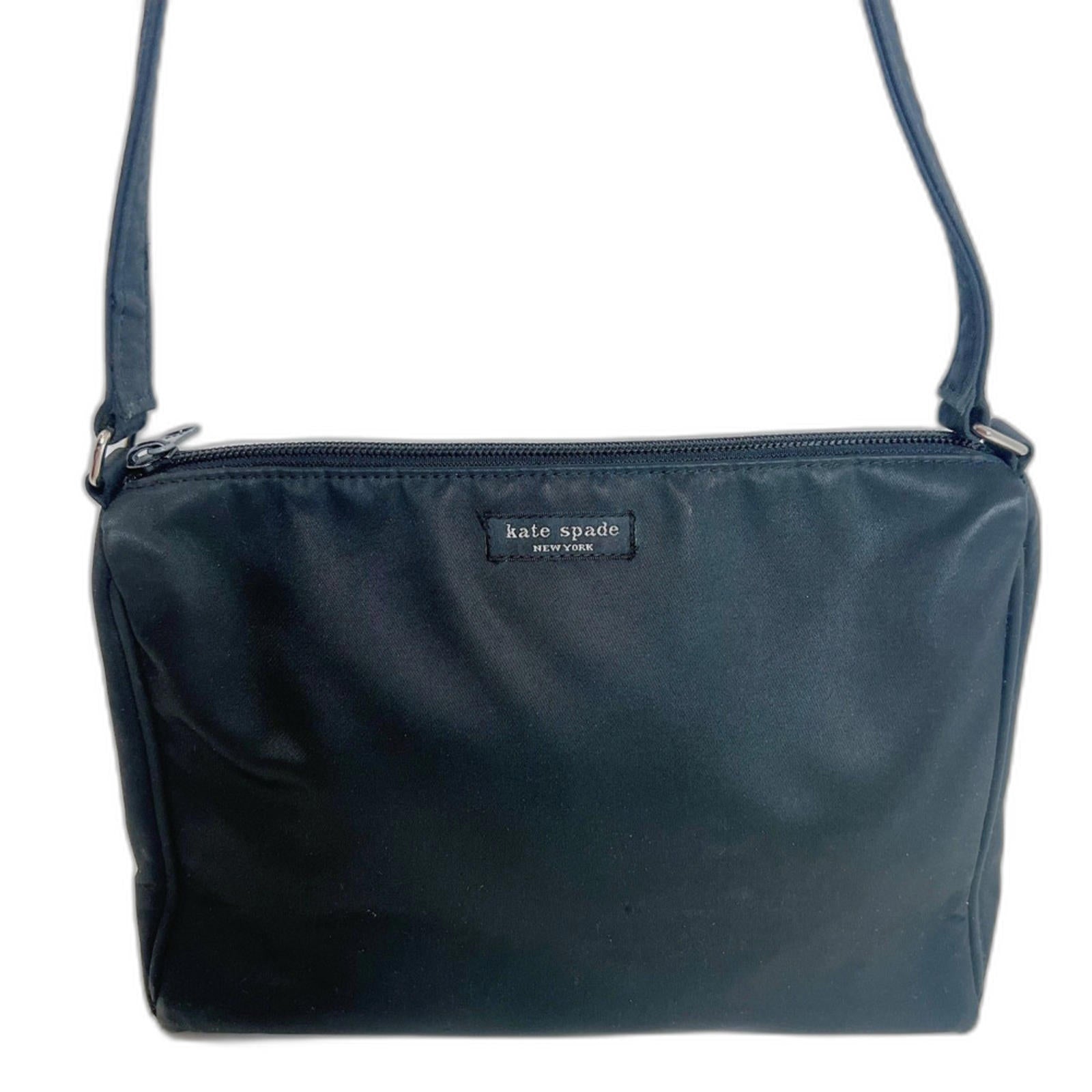 Kate Spade 90s Vintage Black Nylon Shoulder Bag Little Black Bag Purse by Hot Girl Secondhand