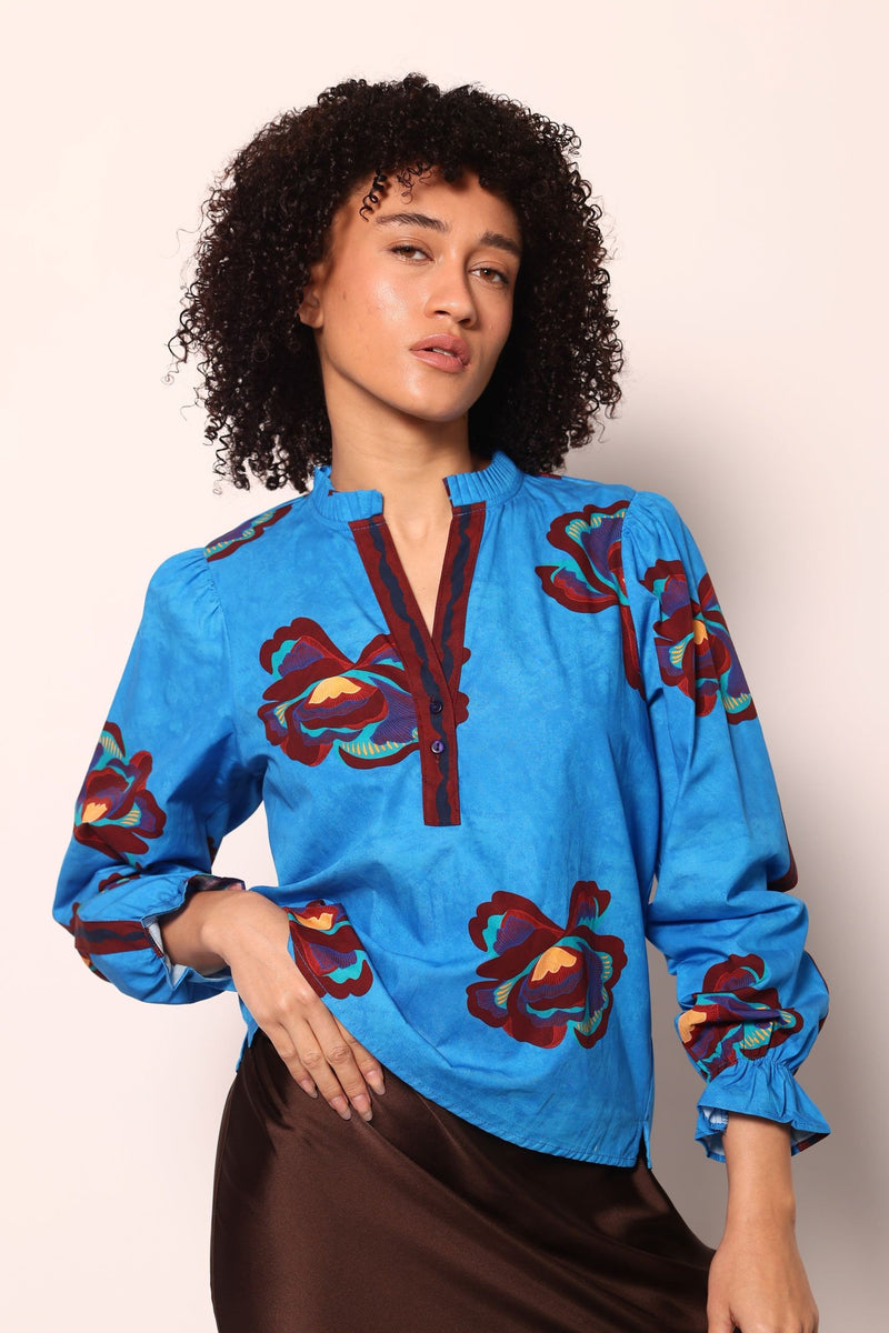 FLORAL DREAMS ASHLEY TOP by Maude Vivante