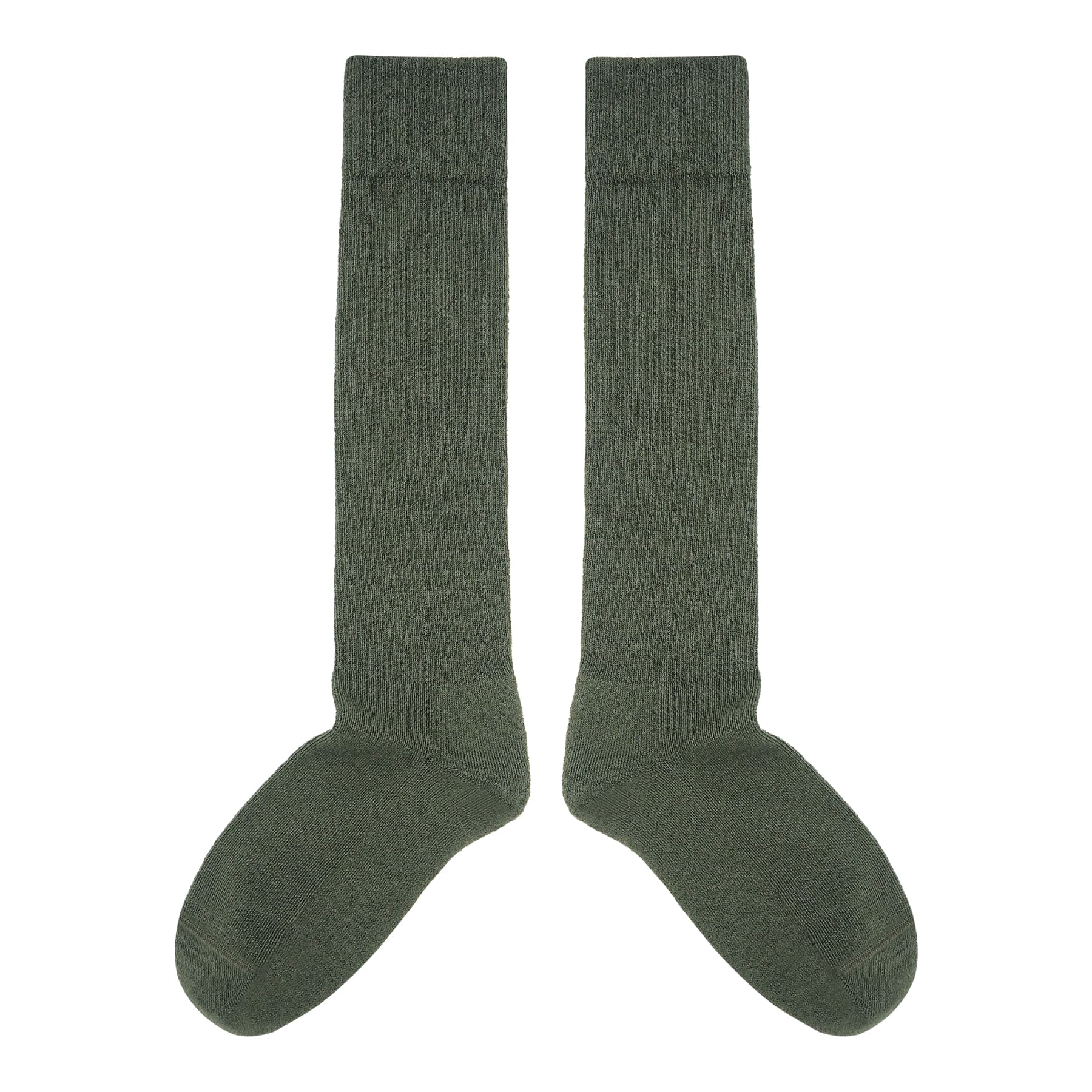 Men's Wool Boot Socks - Olive by Peper Harow