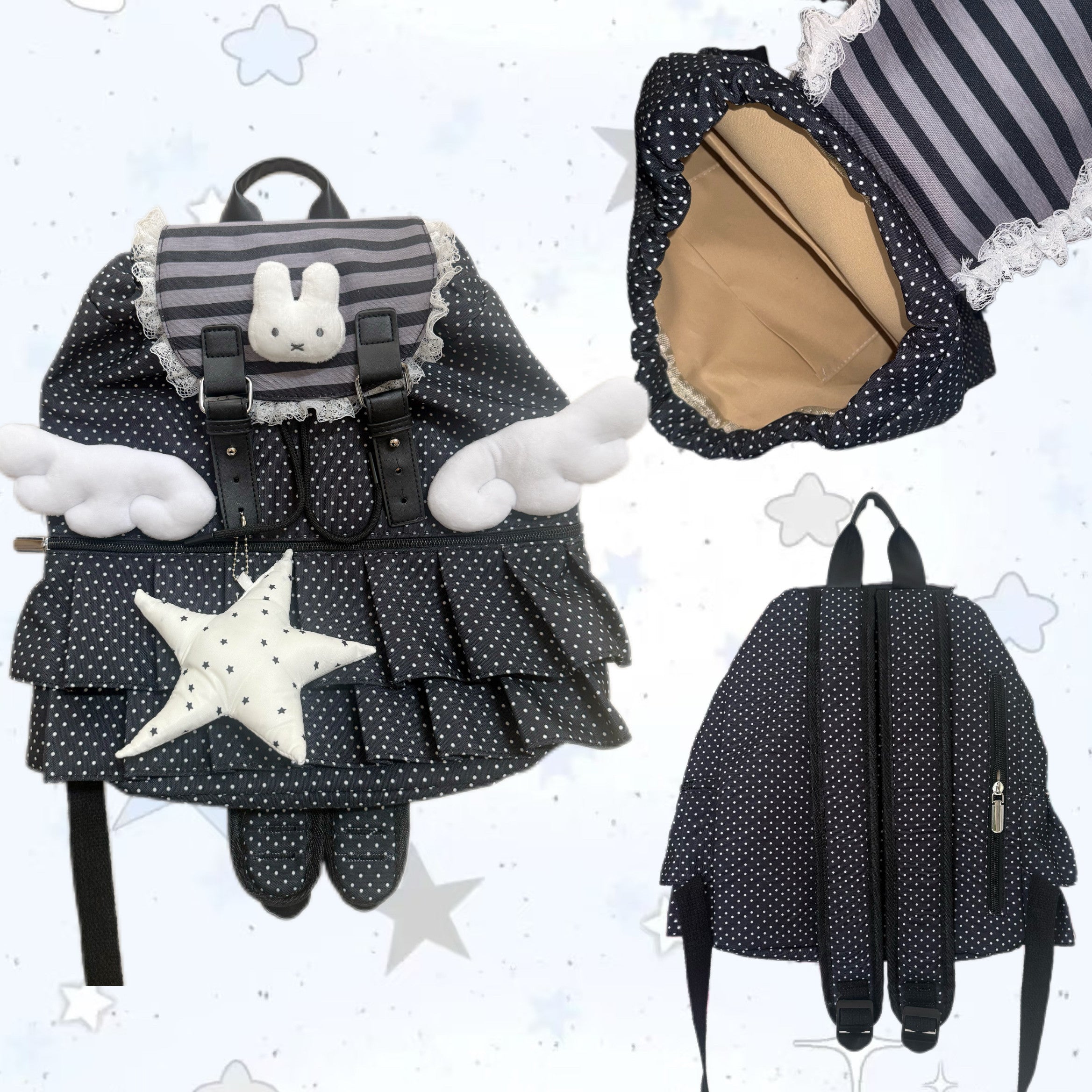 Y2K Sweet-Cool Backpack - Hottie by Land Decora