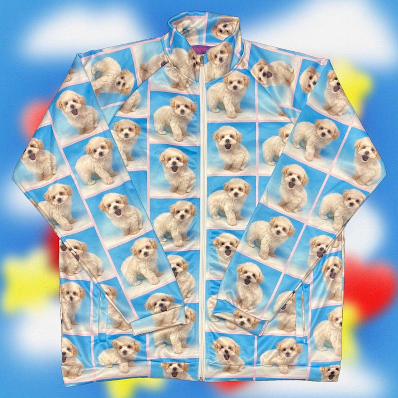 Decora Kei Hoodie – Cat Dog Print Loose Fit – bunnybunnygun by Land Decora