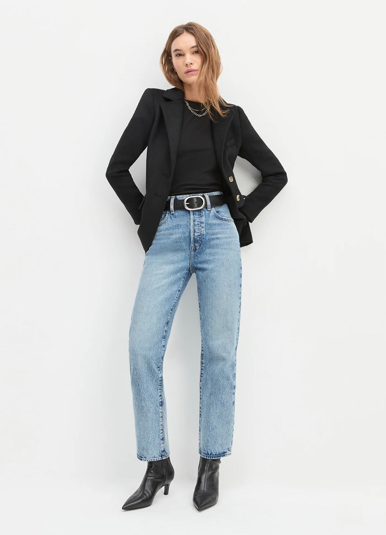 The Otto High Rise Boyfriend Ankle Jean in Fresno by Sierra Deene