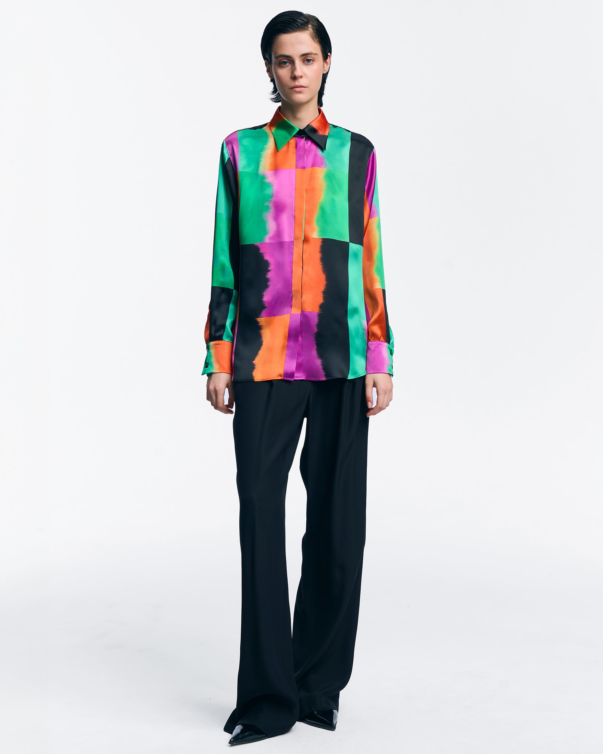 Margot silk shirt by Further Review