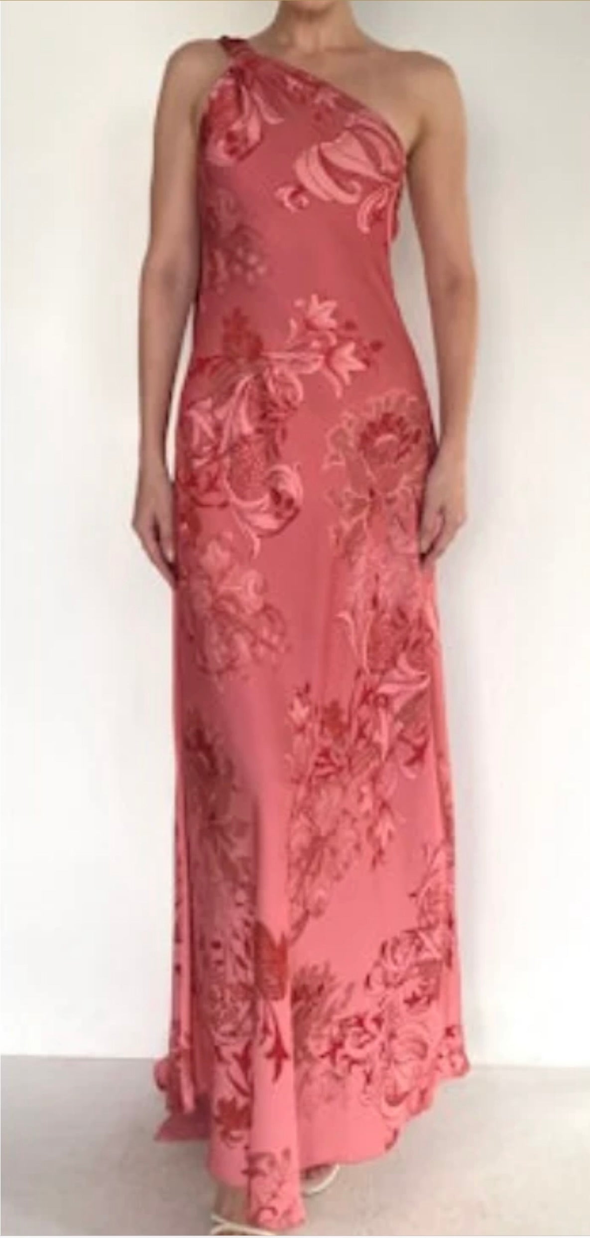 Hemant & Nandita One Shoulder Sash Maxi Dress by Sierra Deene