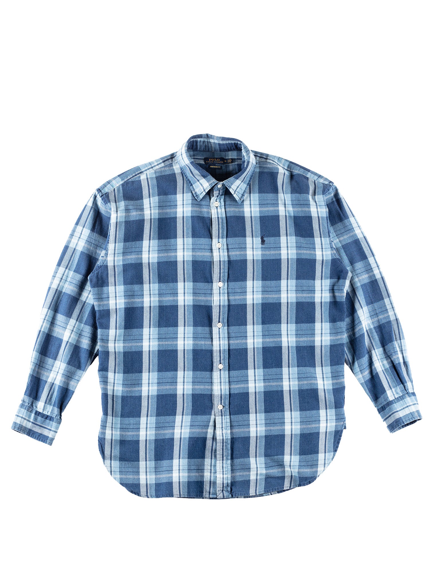 Vintage 00's Men Ralph Lauren Shirt in Blue by Northern Grip