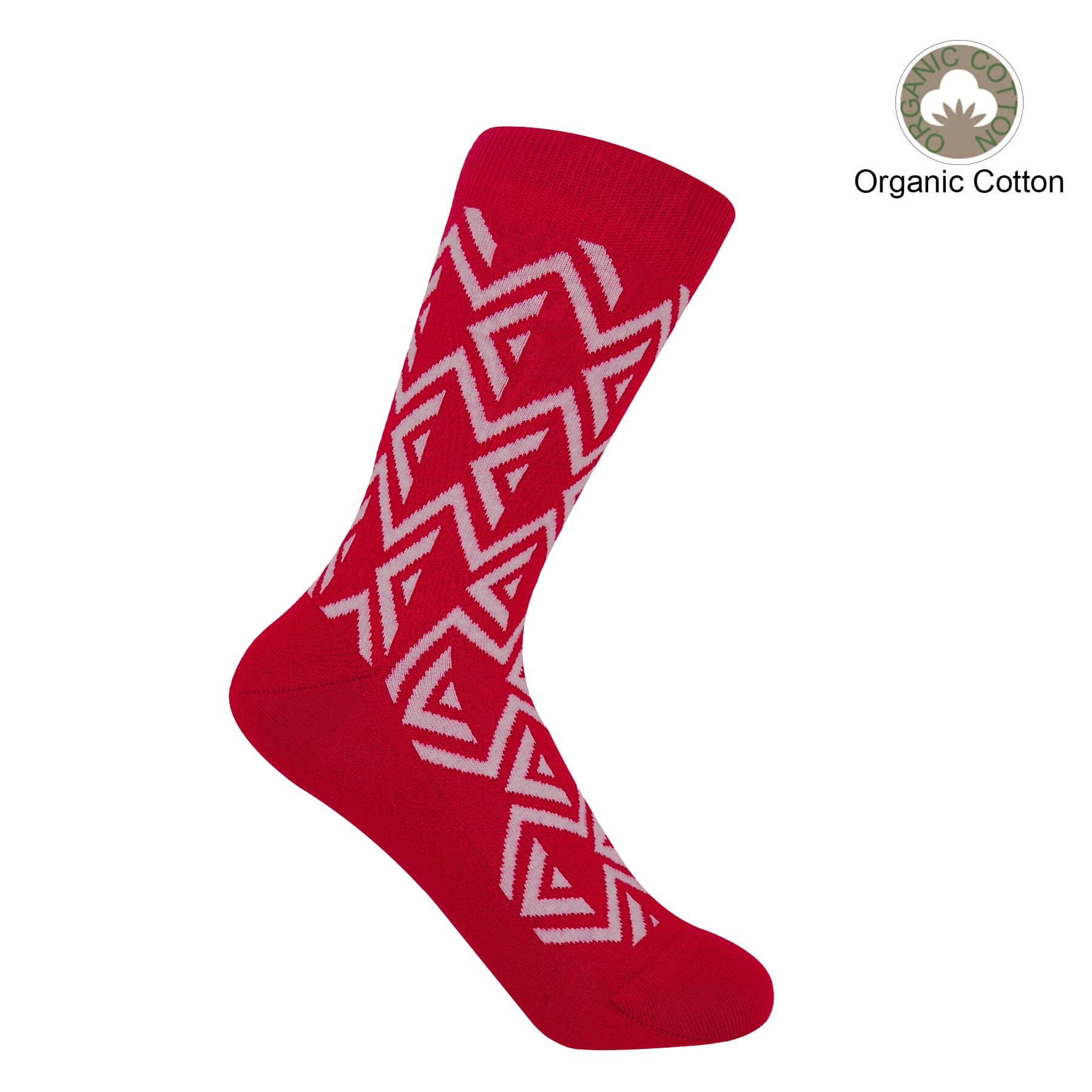 Camden Women's Socks - Red by Peper Harow