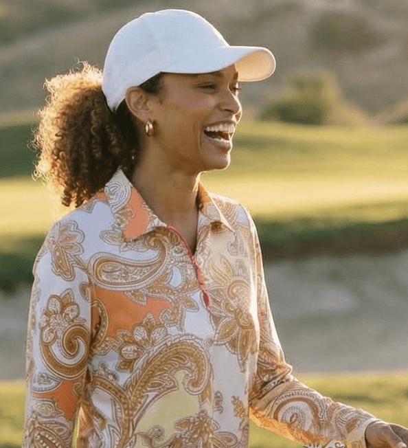 Desert Sky Paisley by Putter Girl