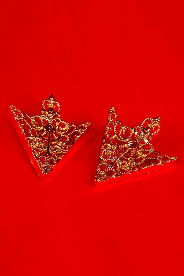 Golden Victorian Collar Tips by KATAKOMB