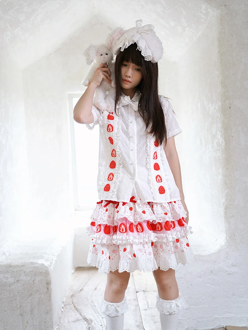 Kawaii Plaid Shirt - Daytoday Everyday Institute by Land Decora