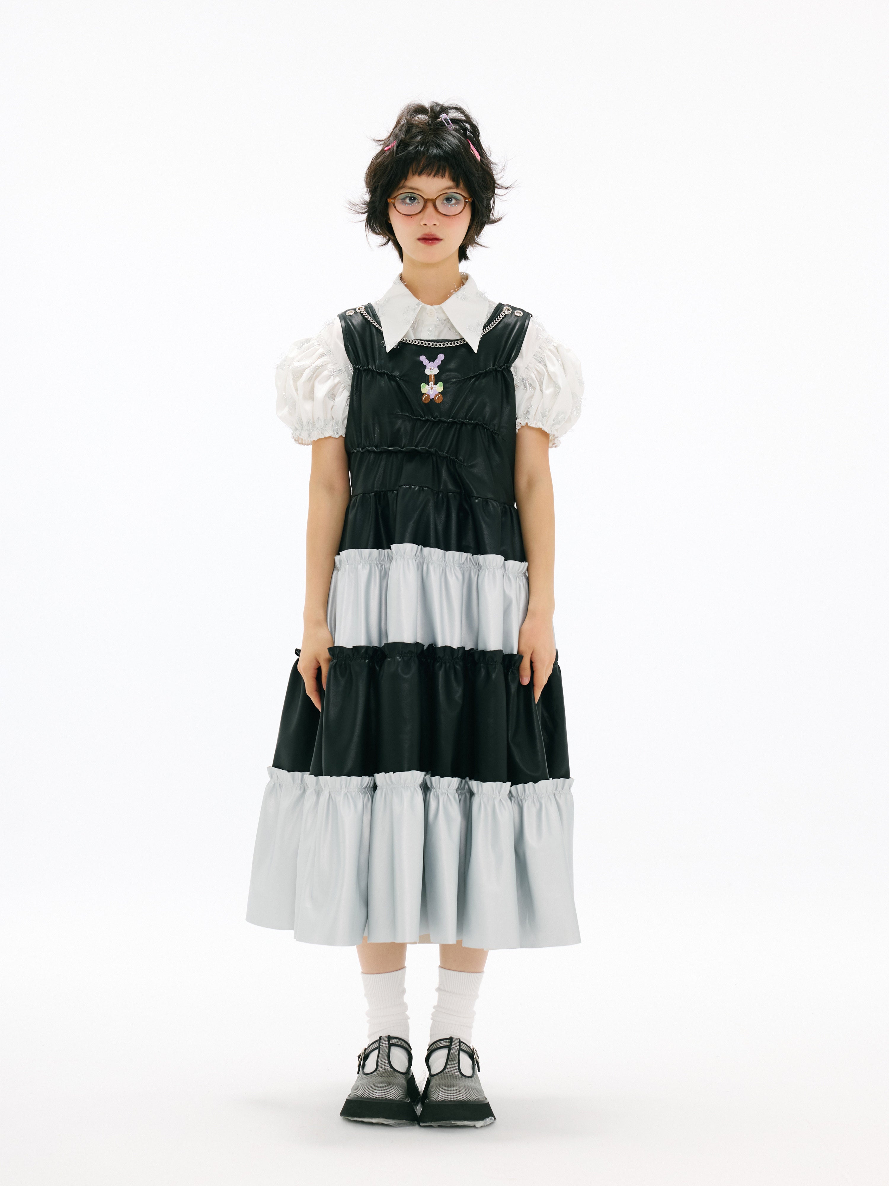 Two-Tone Y2K Dress - sillysis by Land Decora