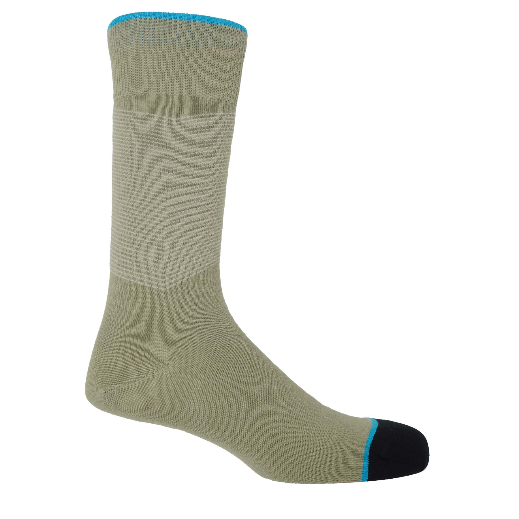 Chevron Men's Socks - Quartz by Peper Harow