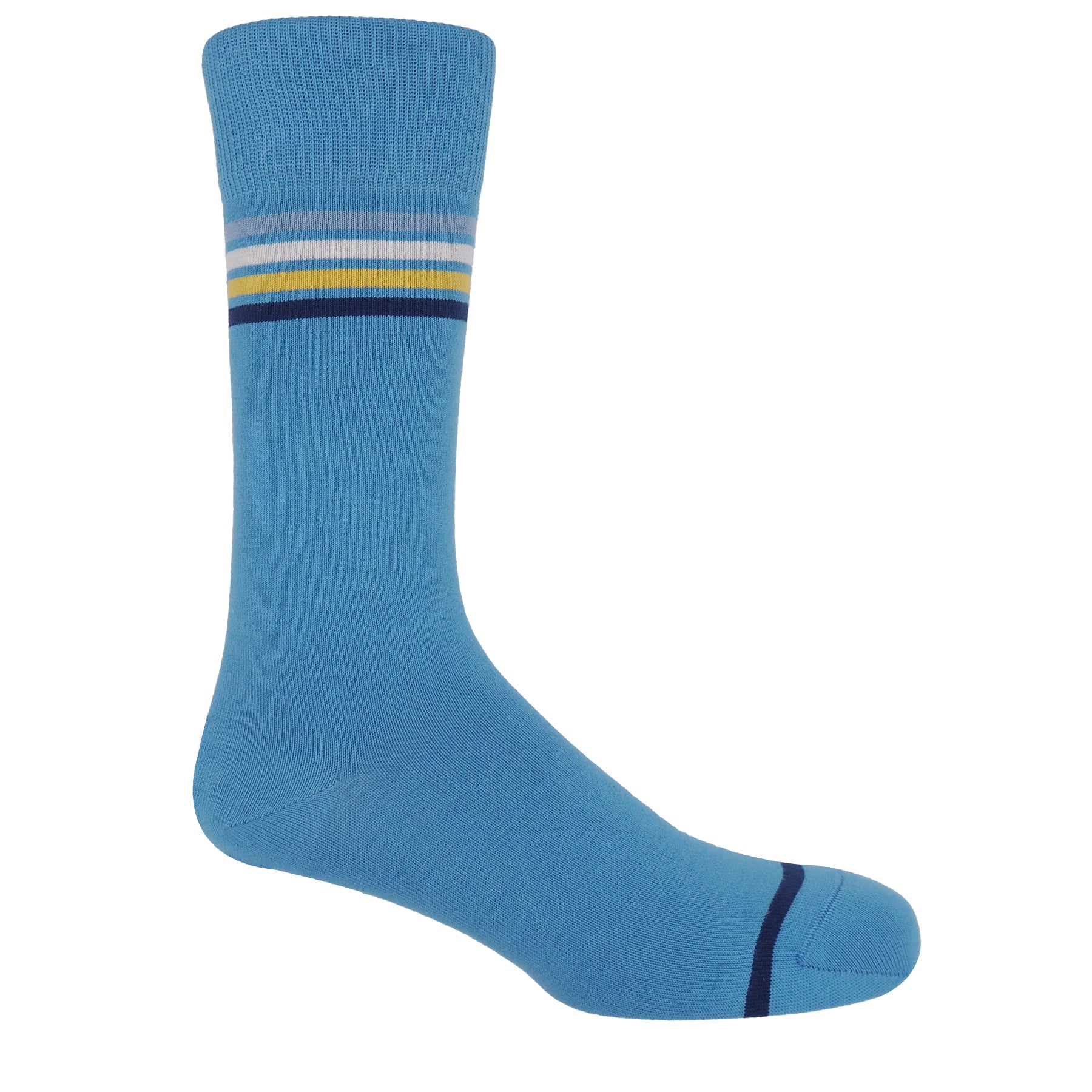 Mix Tape Men's Socks - Blue by Peper Harow